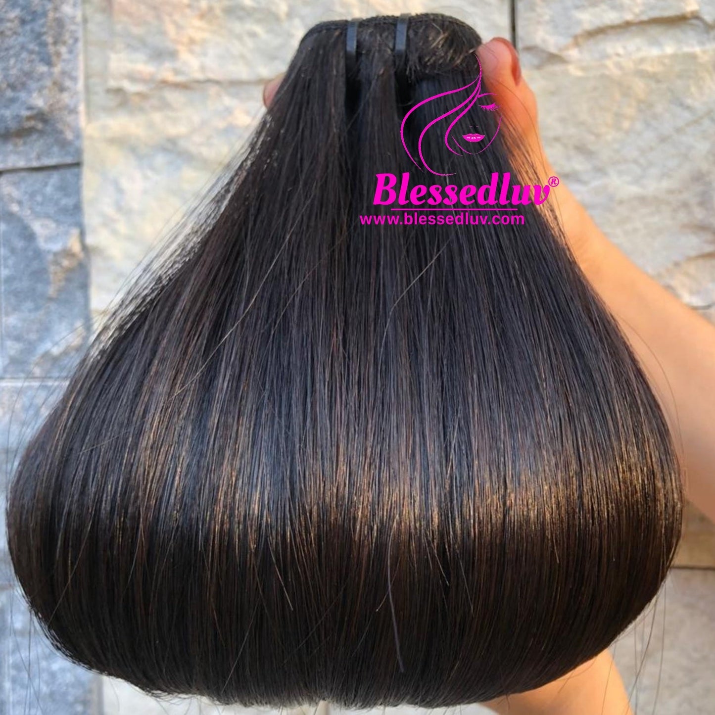 Luxury Bone Straight Super Double Drawn - 5 Years+ SALE-Hair Extensions-www.blessedluv.com-Brazilianweave.com