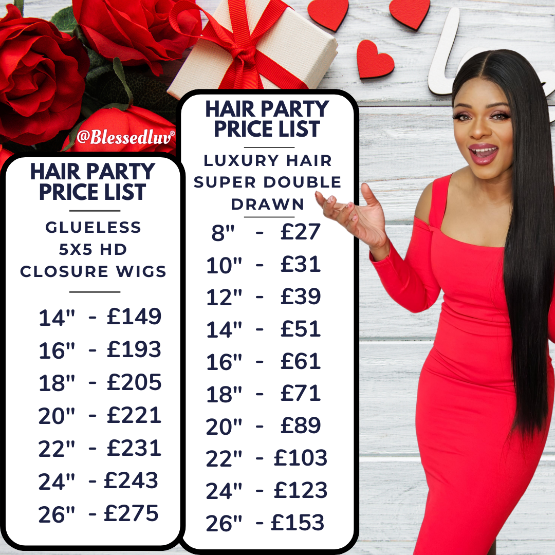 60% OFF Luxury Wigs & Hair Party Sales-Blessedluv.com-Brazilianweave.com