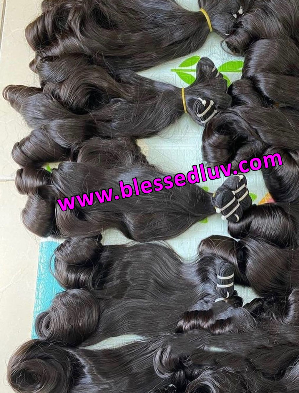 Donor Hair 2 - Luxury Roller Curls Super Double Drawn - Last 3 Years+ -SALE-Hair Extensions-www.blessedluv.com-Brazilianweave.com