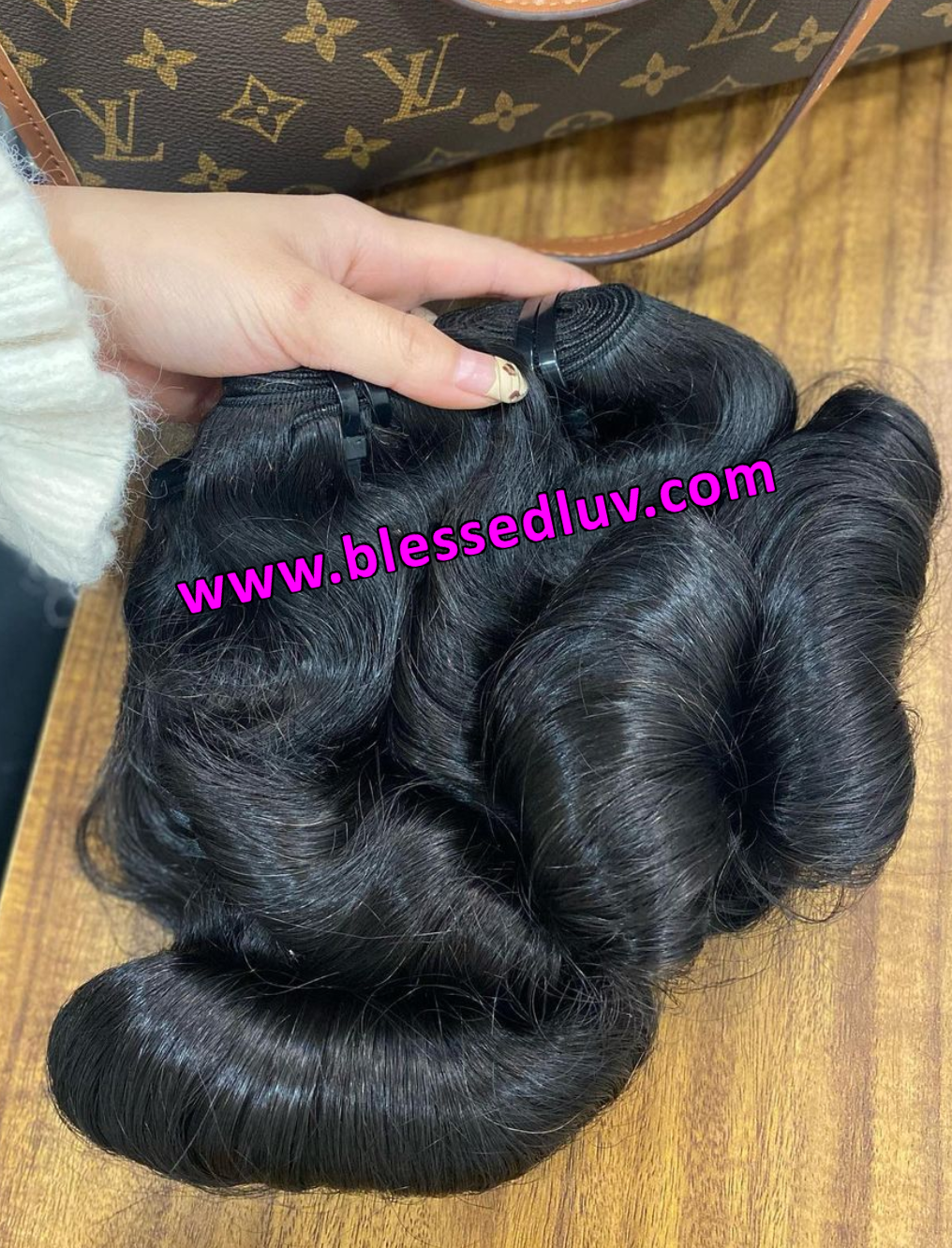 Donor Hair 2 - Luxury Bouncy Curl Super Double Drawn - Last 3 Years+ -SALE-Hair Extensions-www.blessedluv.com-Brazilianweave.com