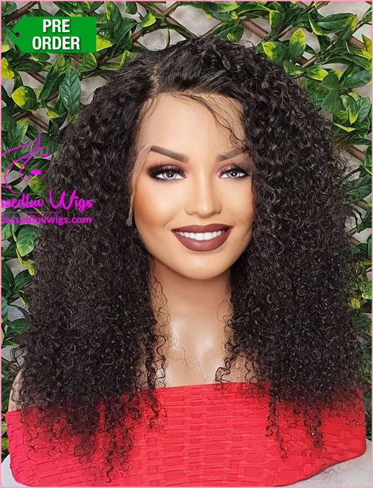 Ayla - Tight Curls Lace Frontal Wig Sale-sold-www.brazilianweave.com-Brazilianweave.com