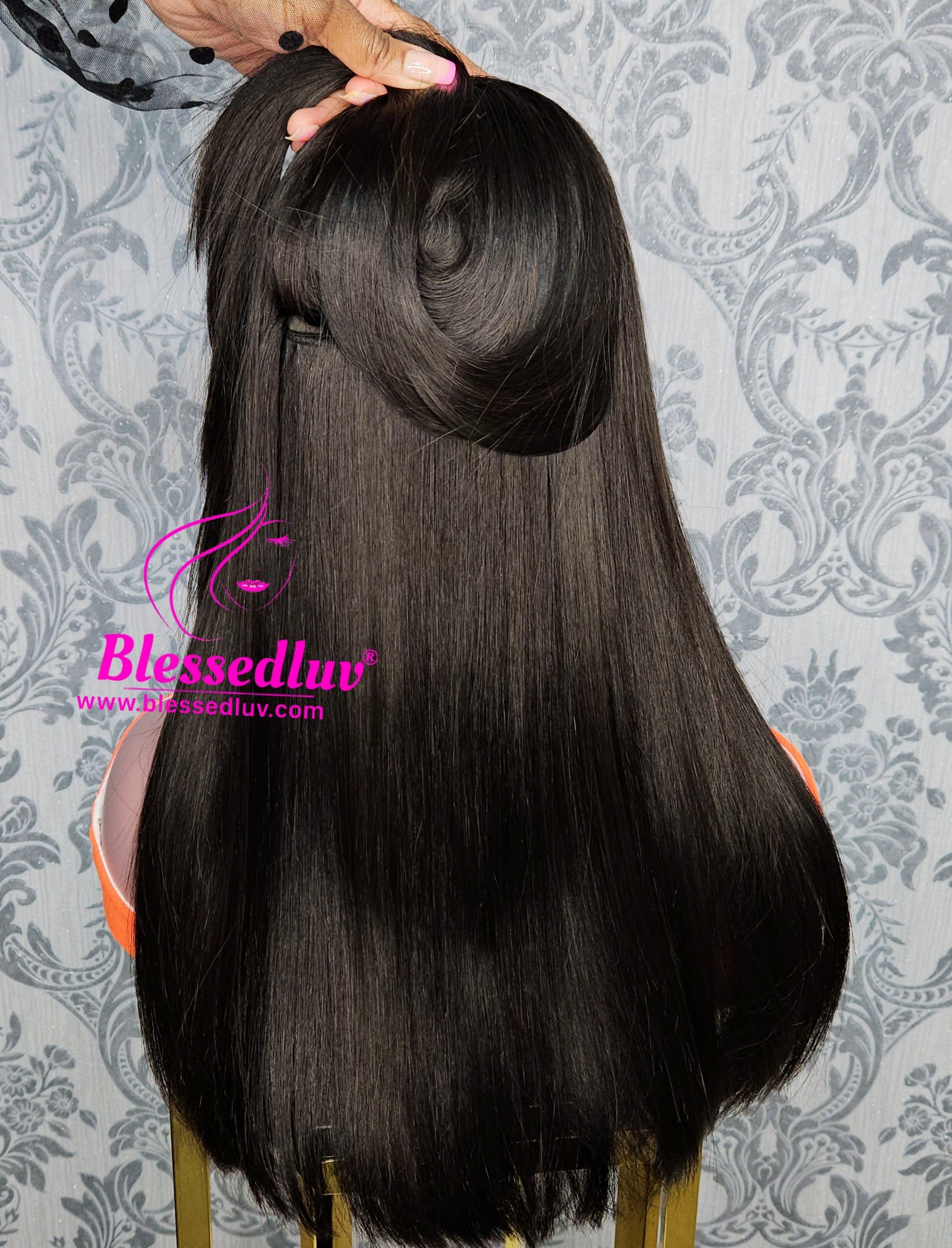 Chloe - Bone Straight HD Wig, Super Double Drawn Wig Sale-Wig-www.blessedluv.com-Brazilianweave.com