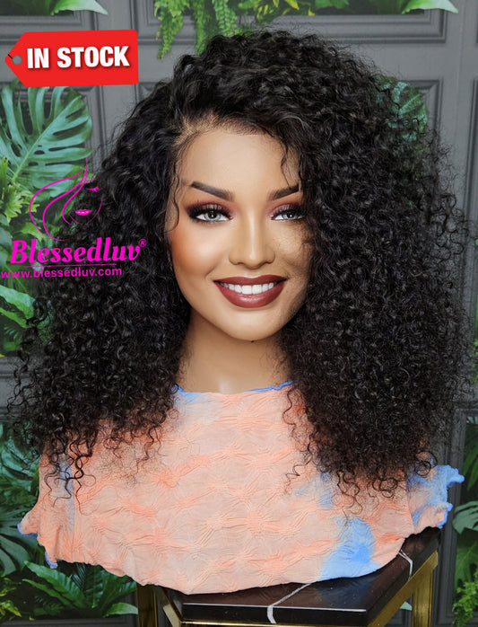 Gabriella 360 Frontal Curly Wig - Affordable Collection-WIG-Blessedluv.com-Brazilianweave.com