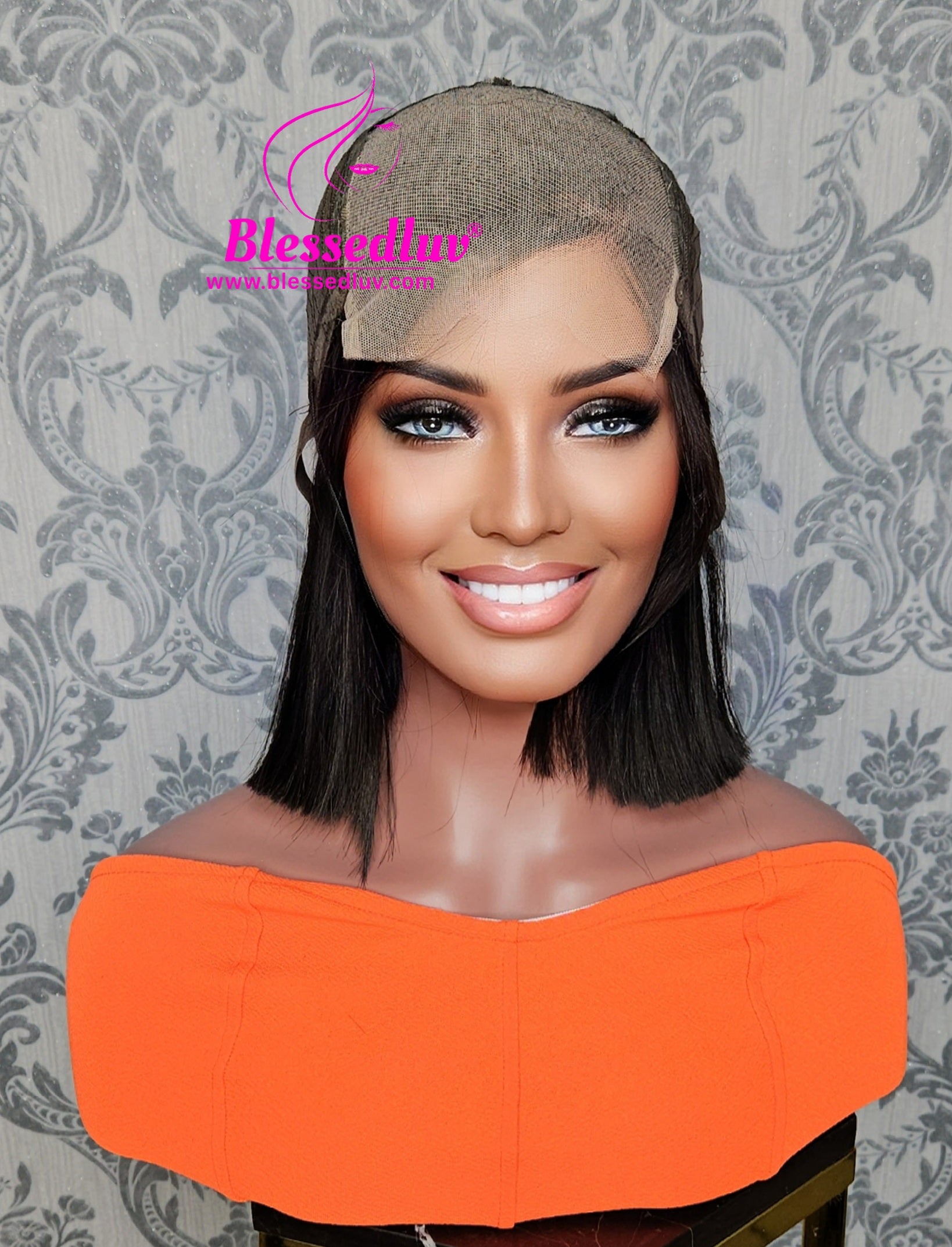 Leah - 4x4 Super Double Drawn Lace Glueless Closure HD Wig-Wig-Blessedluv.com-Brazilianweave.com