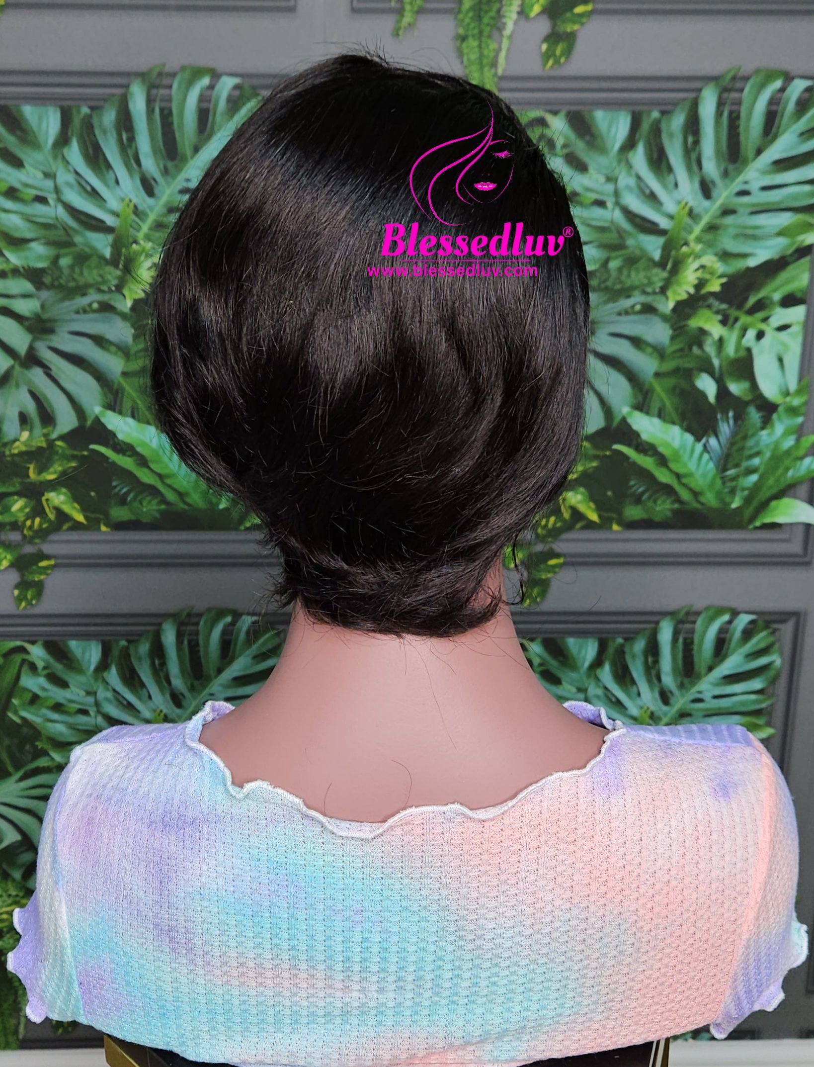 Ava - Pixie Glueless Lace Frontal Wig - Affordable Collection-Wigs-www.blessedluv.com-Brazilianweave.com