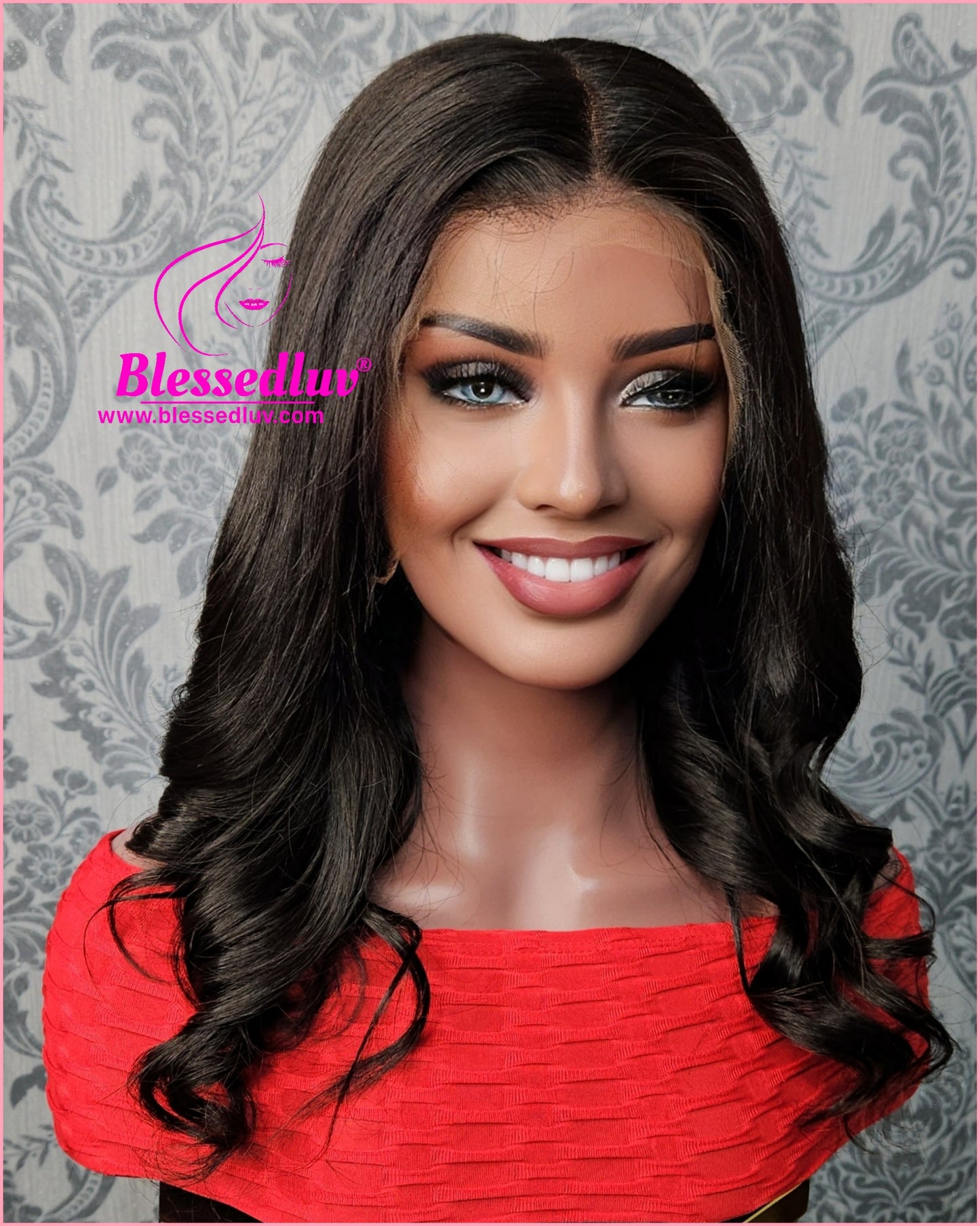 Rebecca - HD 13x6 Double Drawn Glueless Frontal Wig-Wig-Blessedluv.com-Brazilianweave.com