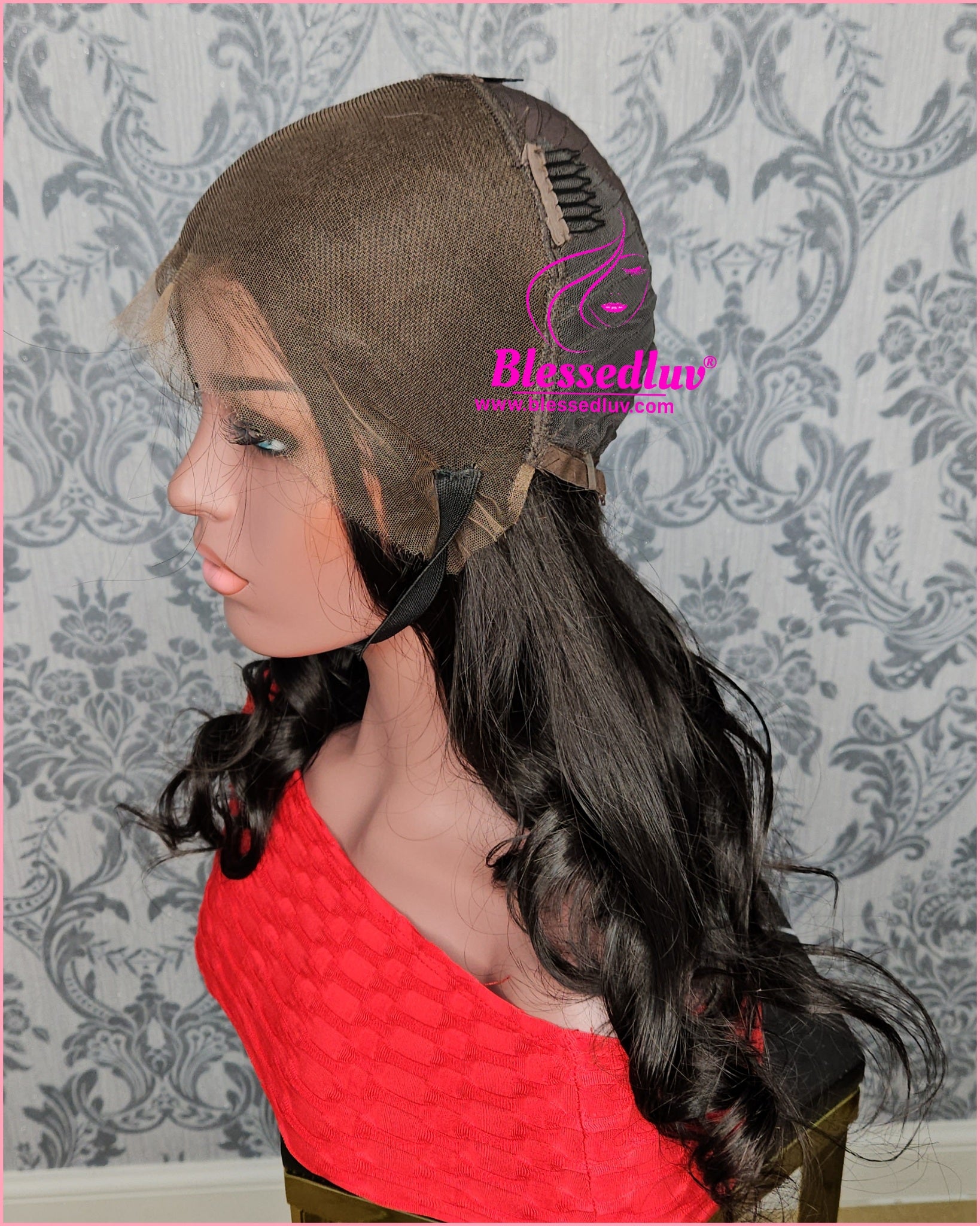 Rebecca - HD 13x6 Double Drawn Glueless Frontal Wig-Wig-Blessedluv.com-Brazilianweave.com