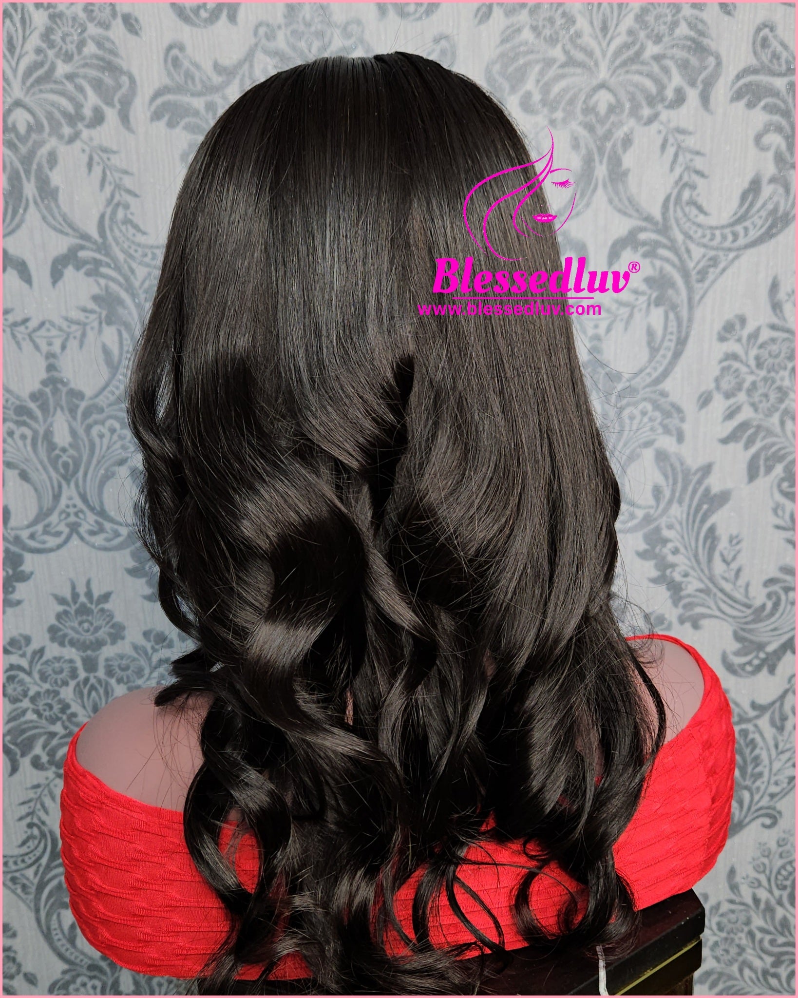 Rebecca - HD 13x6 Double Drawn Glueless Frontal Wig-Wig-Blessedluv.com-Brazilianweave.com