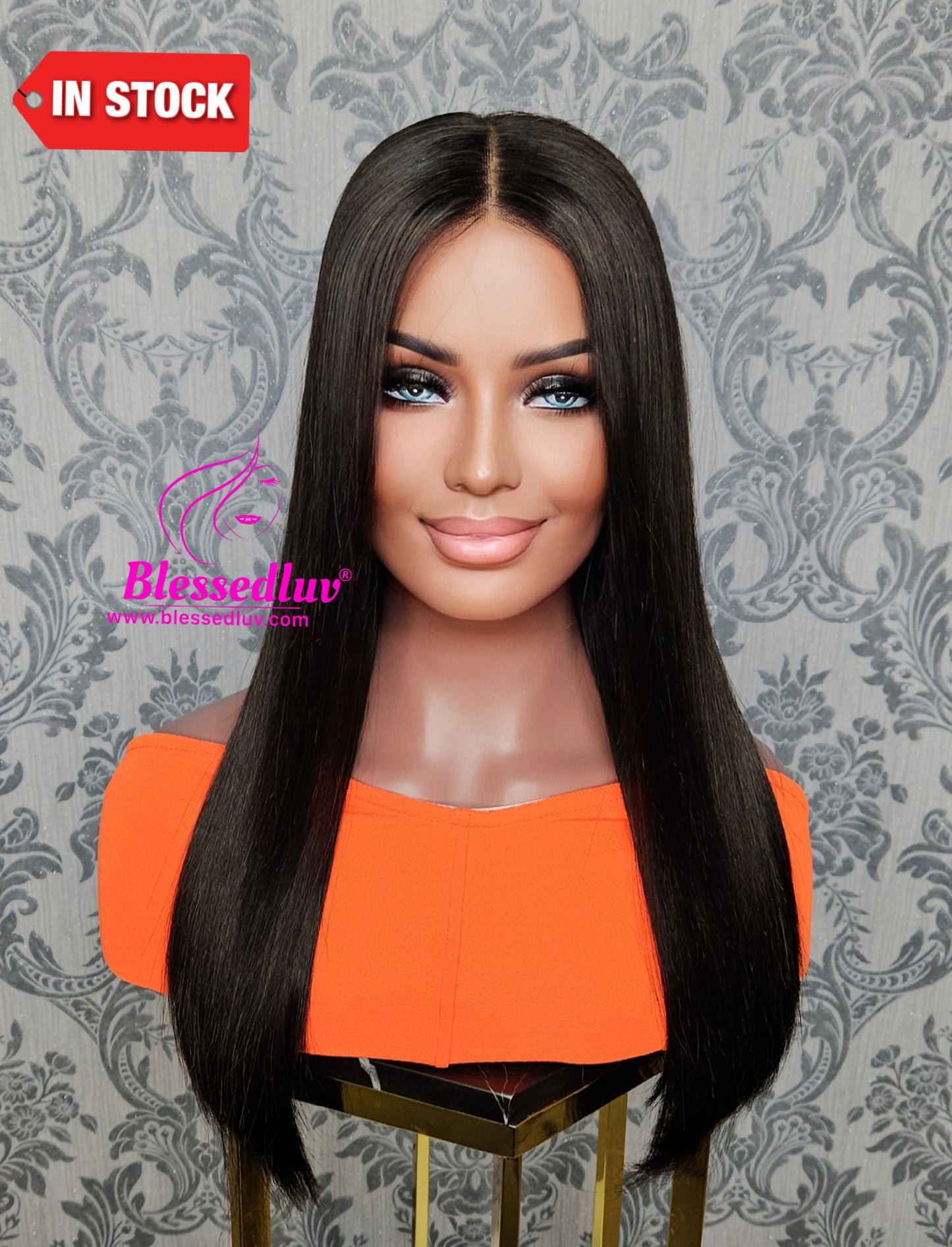 Chloe - Bone Straight HD Wig, Super Double Drawn Wig Sale-Wig-www.blessedluv.com-Brazilianweave.com