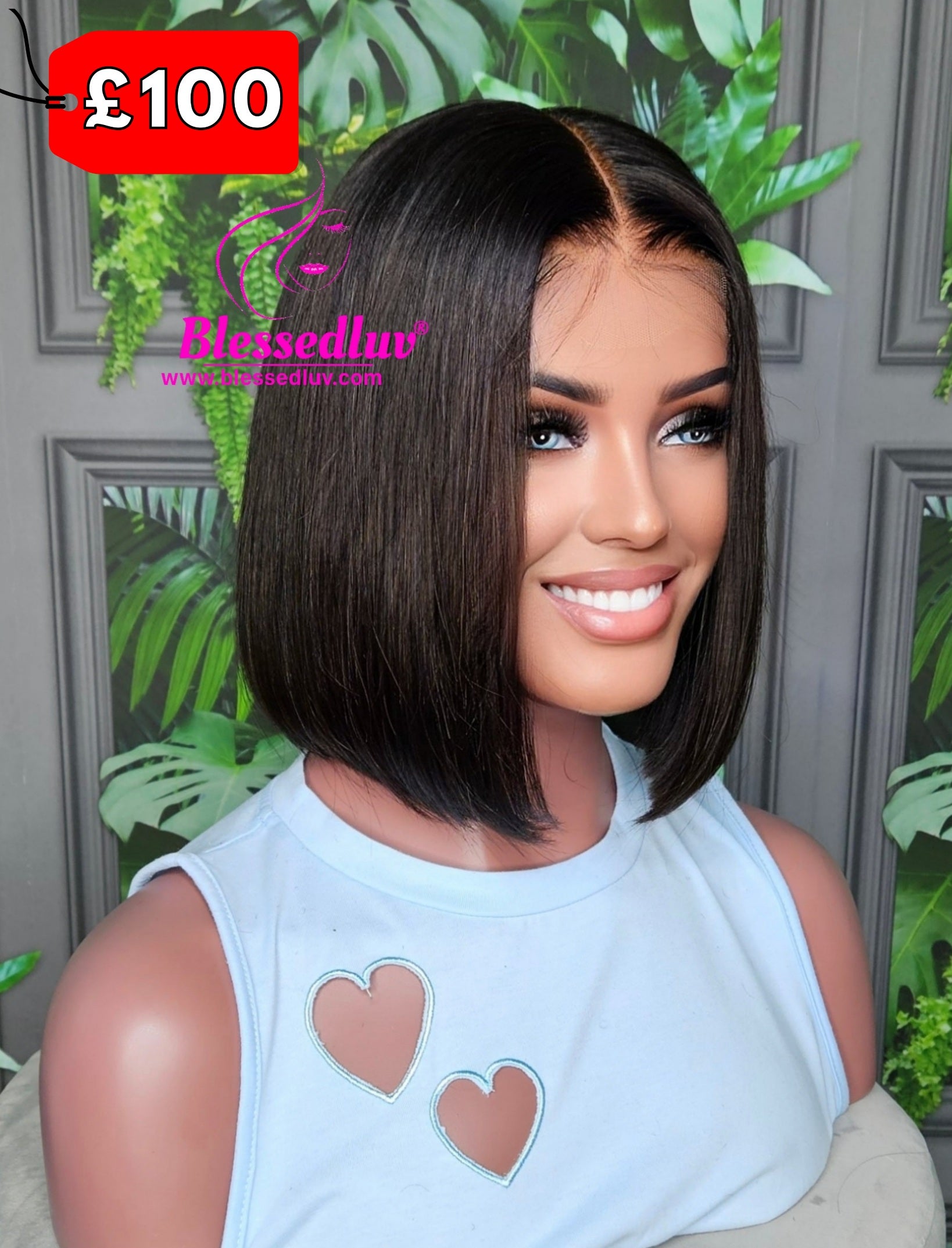 Harper - 5x5 HD Lace Glueless Closure Wig-Wig-Blessedluv.com-Brazilianweave.com