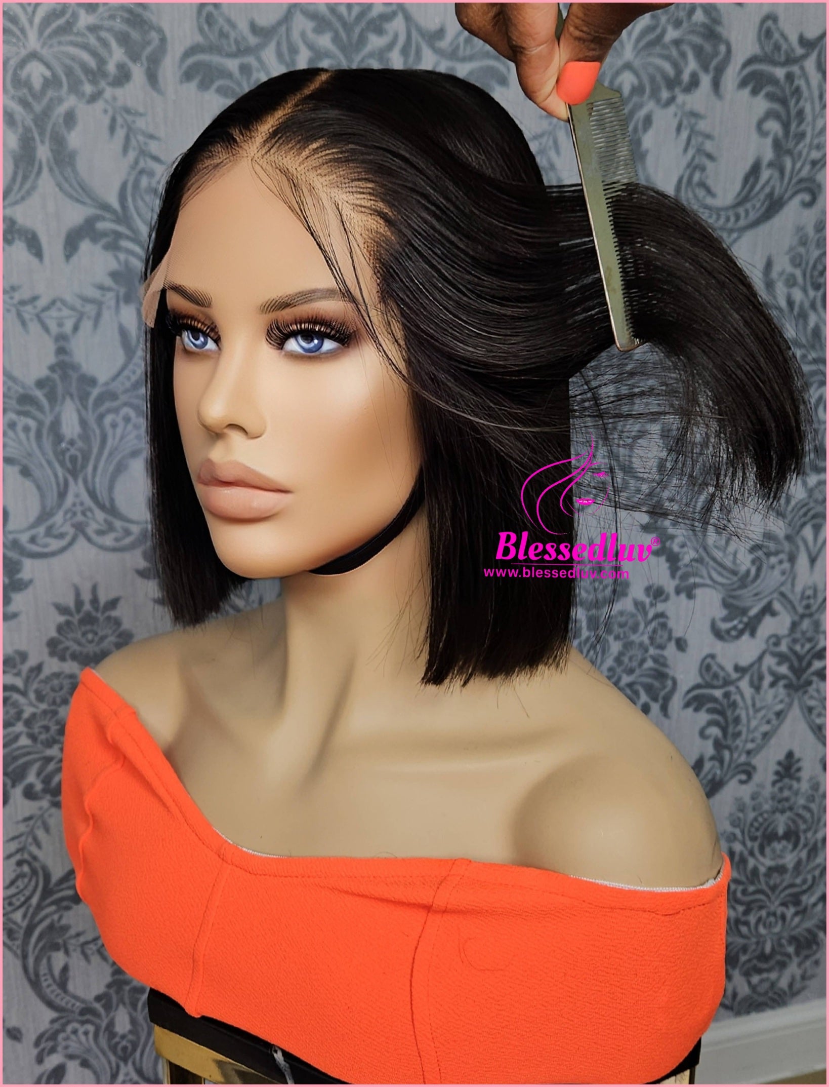 Rita - 5x5 HD Lace Glueless Closure Wig-Wig-Blessedluv.com-Brazilianweave.com