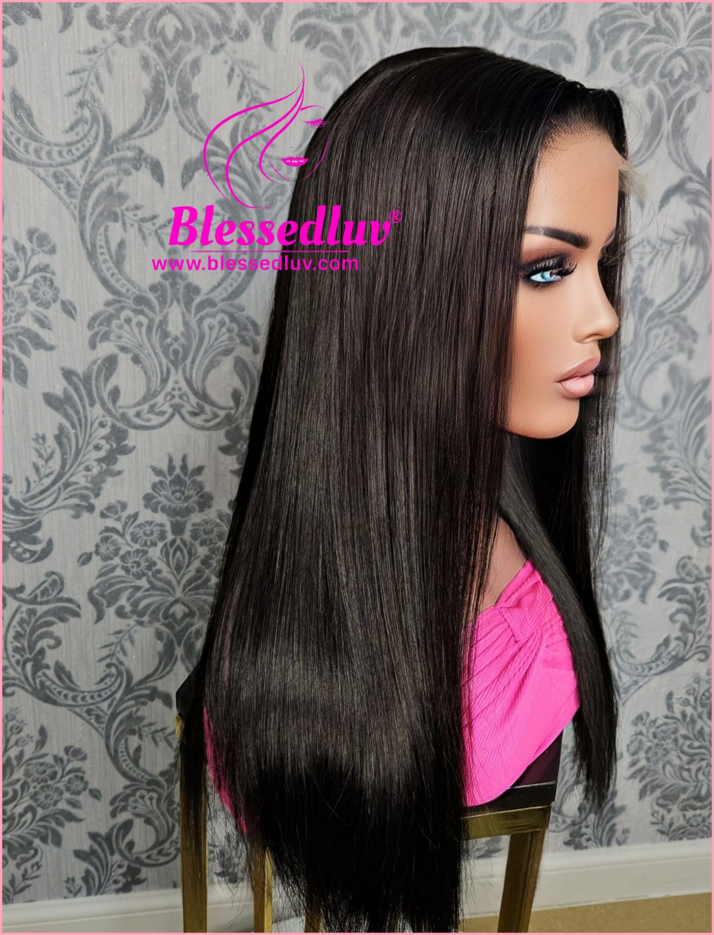 Queen - Bone Straight HD Wig, Super Double Drawn- Wig Tastic-Wig-www.blessedluv.com-Brazilianweave.com