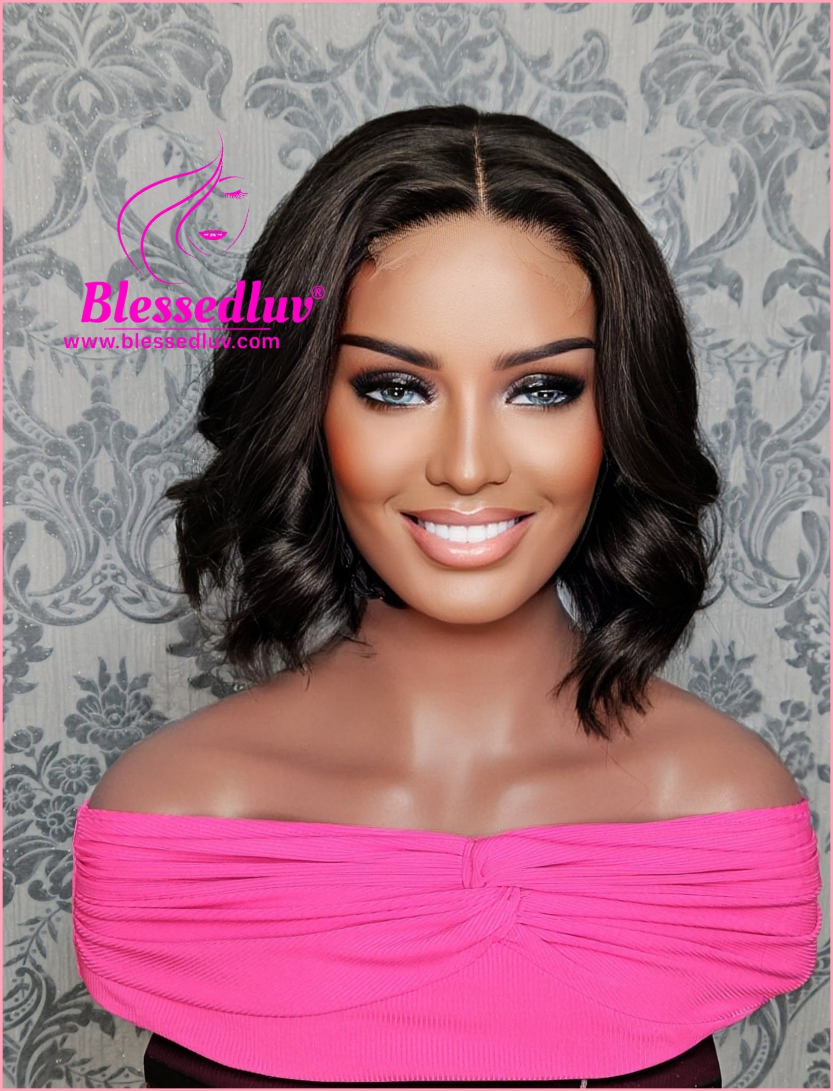 Amanda - 4x4 Double Drawn Lace Glueless Closure HD Wig - SALE-Wig-Blessedluv.com-Brazilianweave.com