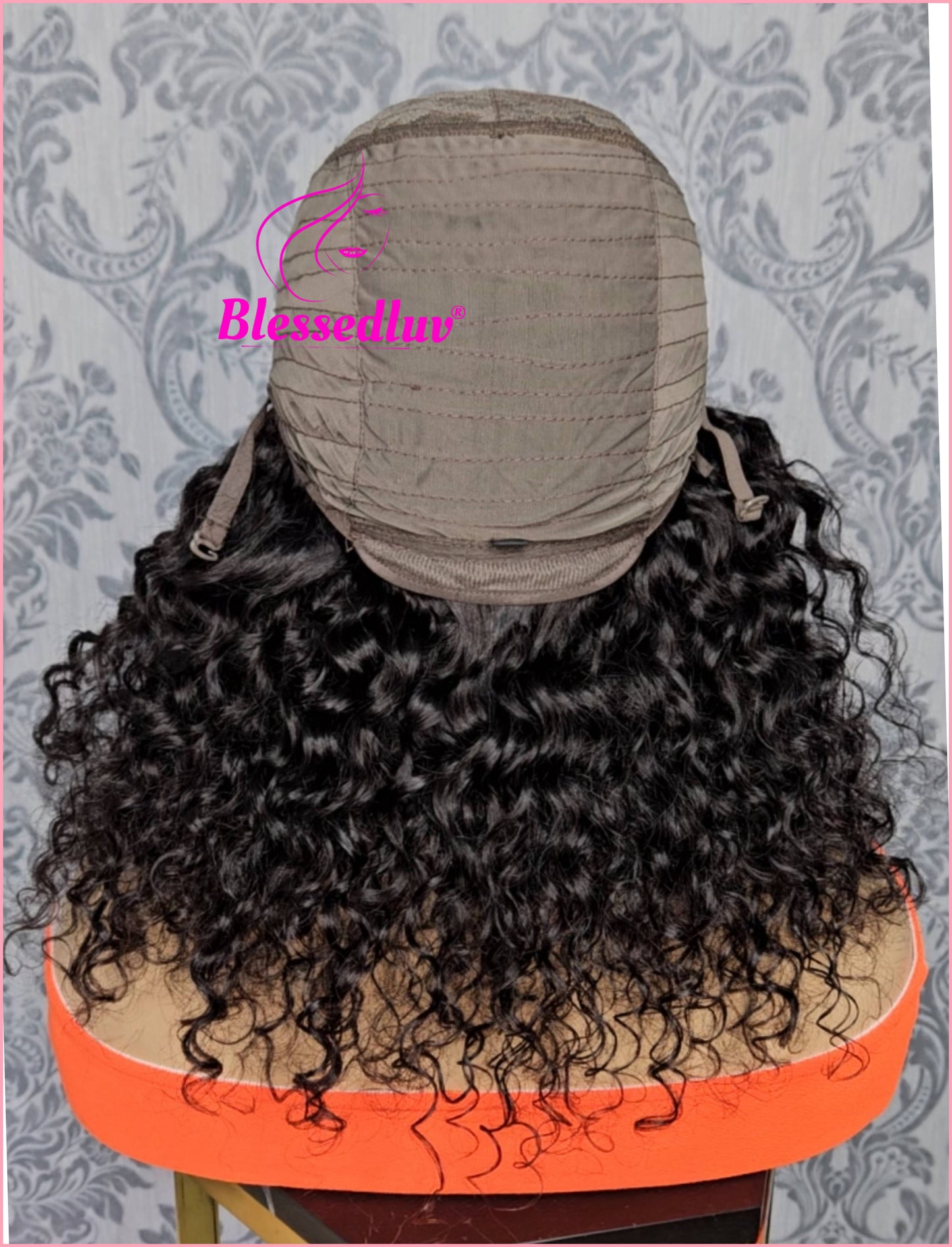 Lacey - Lacey - HD Lace Natural Curly Frontal Wig - Sale-WIG-Blessedluv.com-Brazilianweave.com