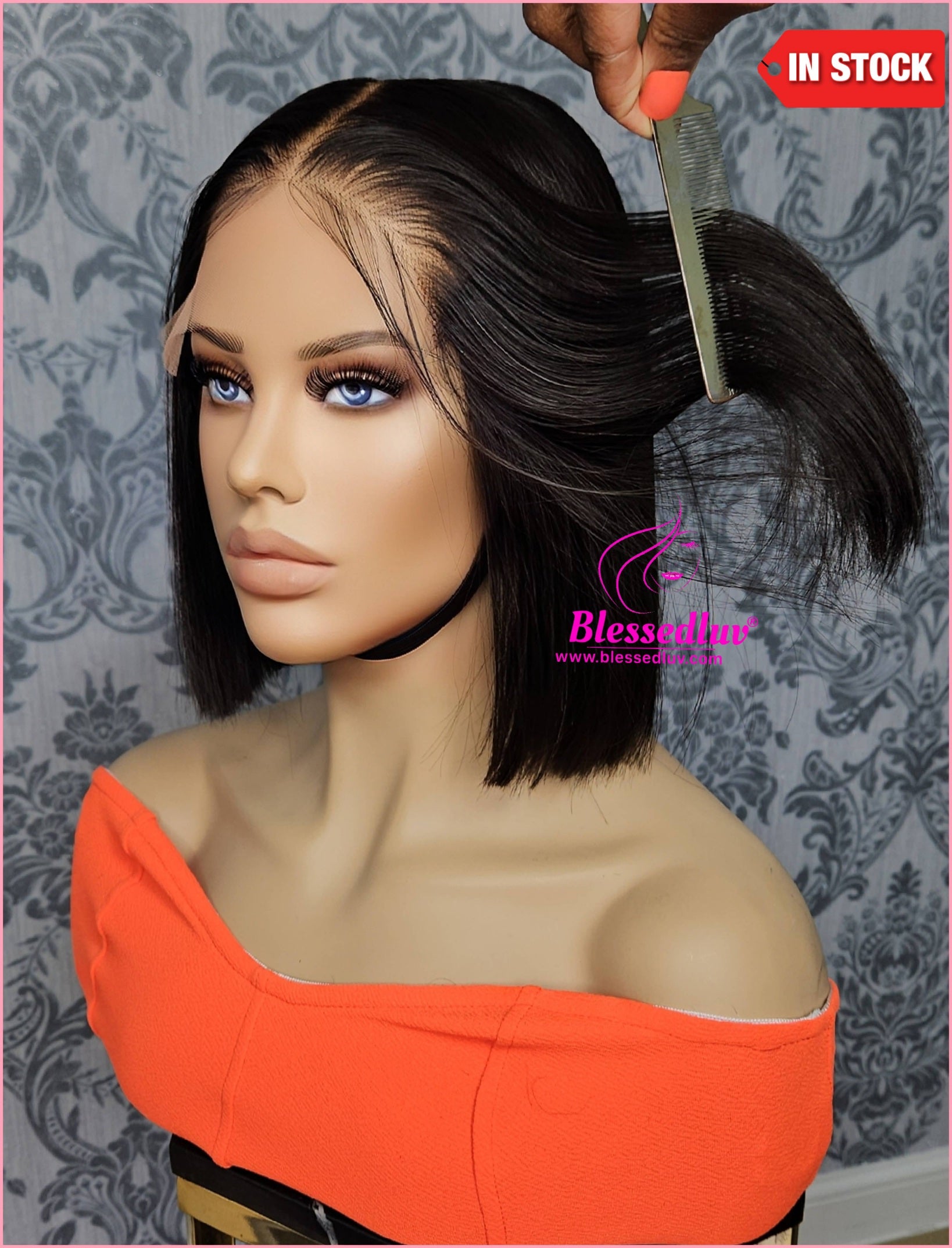 Rita - 5x5 HD Lace Glueless Closure Wig-Wig-Blessedluv.com-Brazilianweave.com