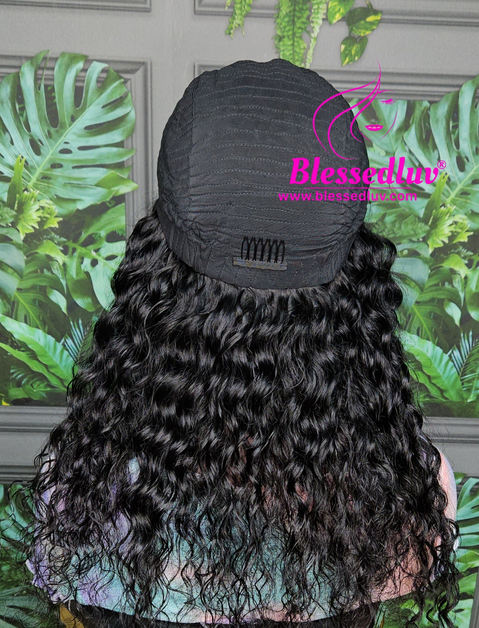 Mya - 6x4 Glueless Curly Closure Wig-Wigs-www.blessedluv.com-Brazilianweave.com