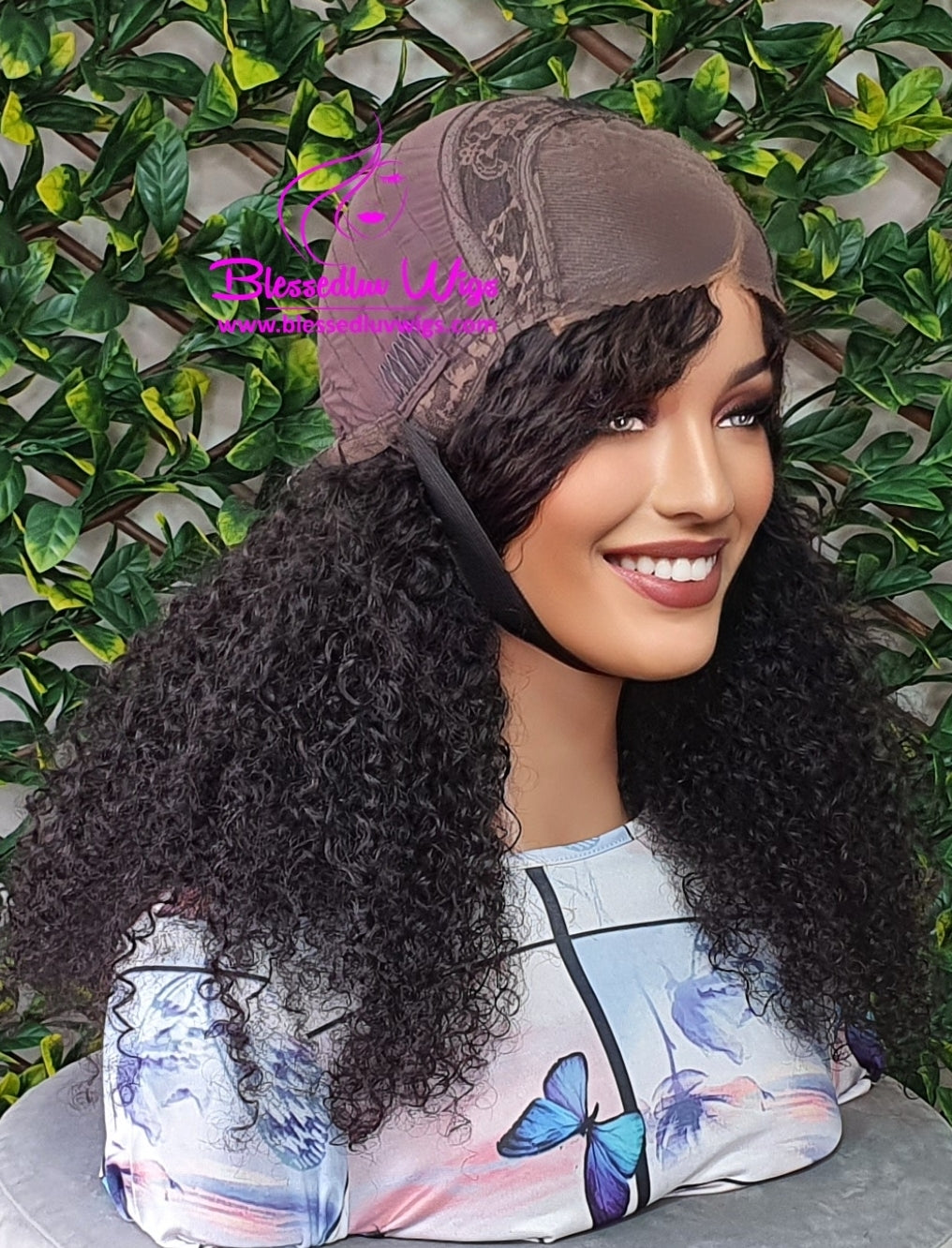 Peyton - Tight Curls Lace Closure Wig- Small Cap Sale-www.brazilianweave.com-Brazilianweave.com