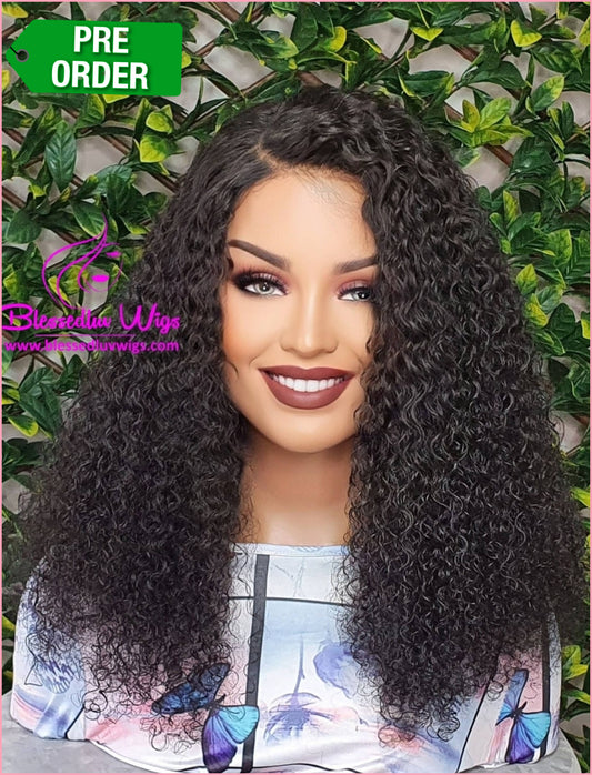 Peyton - Tight Curls Lace Closure Wig- Small Cap Sale-www.brazilianweave.com-Brazilianweave.com