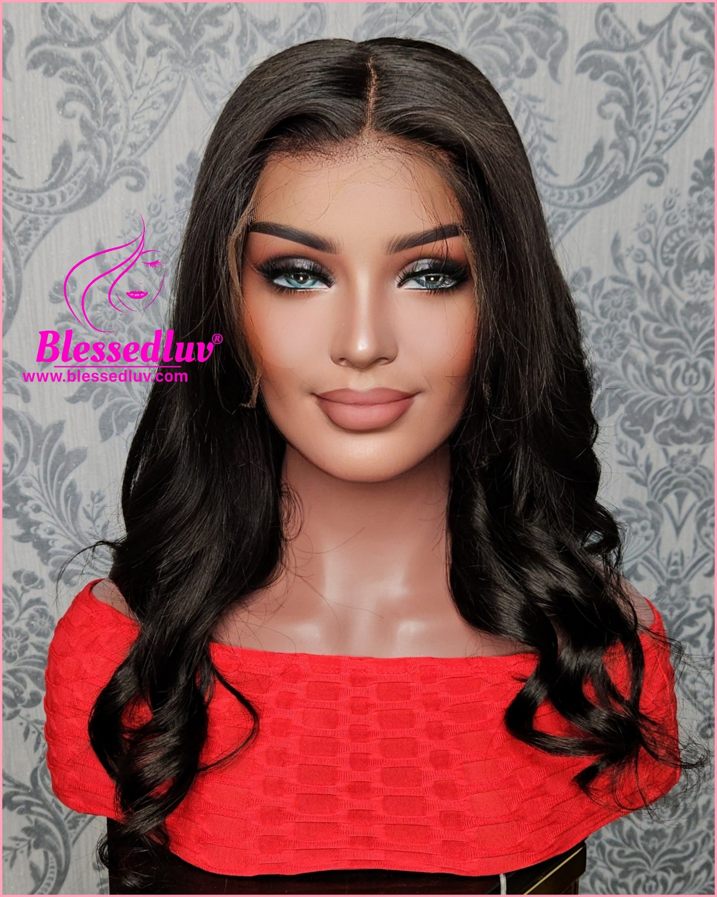 Rebecca - HD 13x6 Double Drawn Glueless Frontal Wig-Wig-Blessedluv.com-Brazilianweave.com