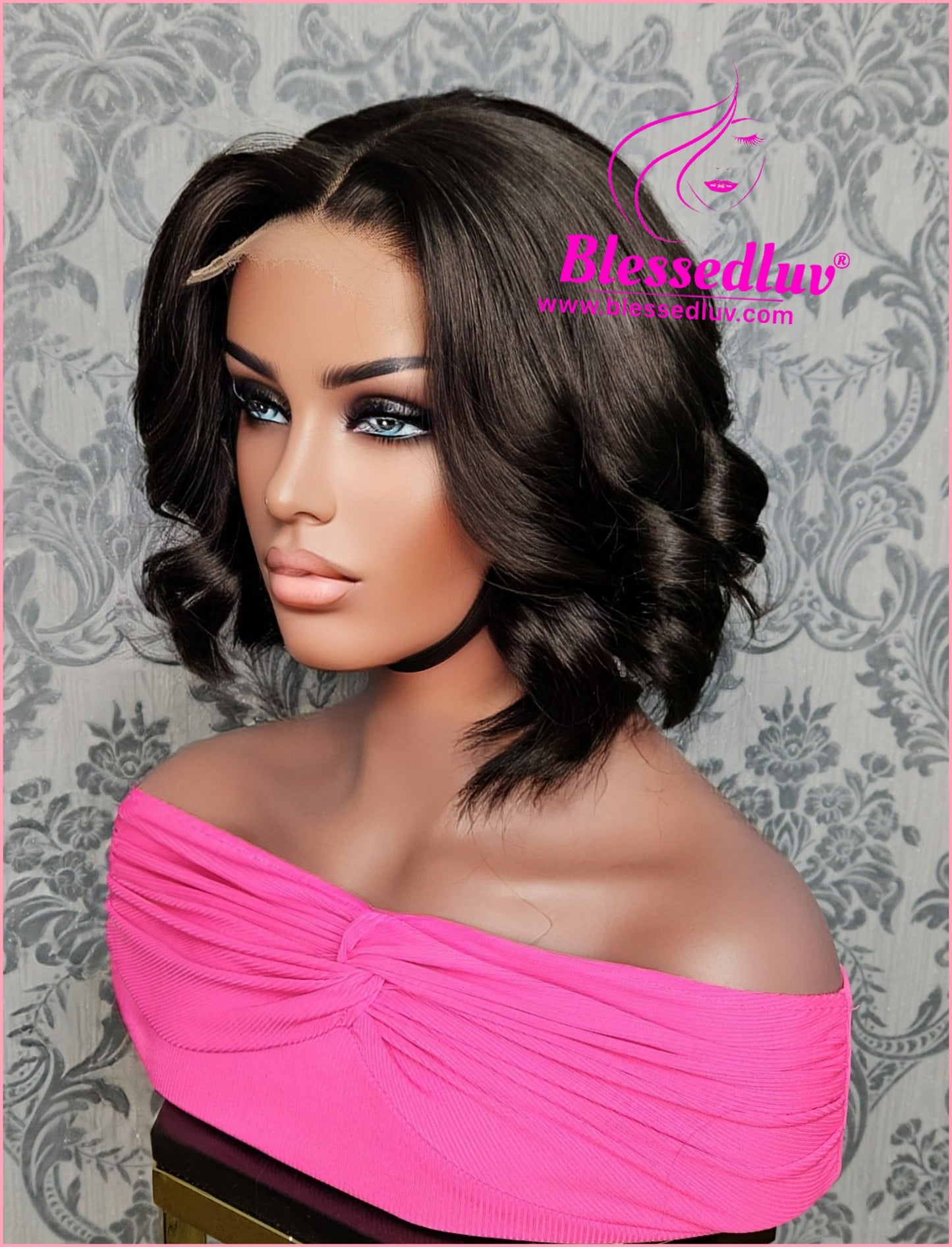 Amanda - 4x4 Double Drawn Lace Glueless Closure HD Wig - SALE-Wig-Blessedluv.com-Brazilianweave.com