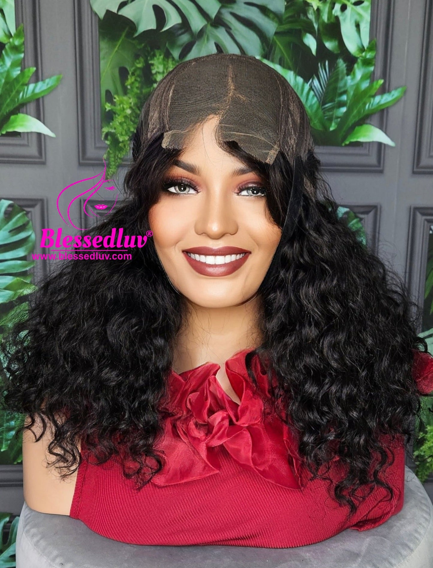 Chioma Luxury Premium - 300% Density Raw Double Drawn closure Wig-WIG-www.blessedluv.com-Brazilianweave.com