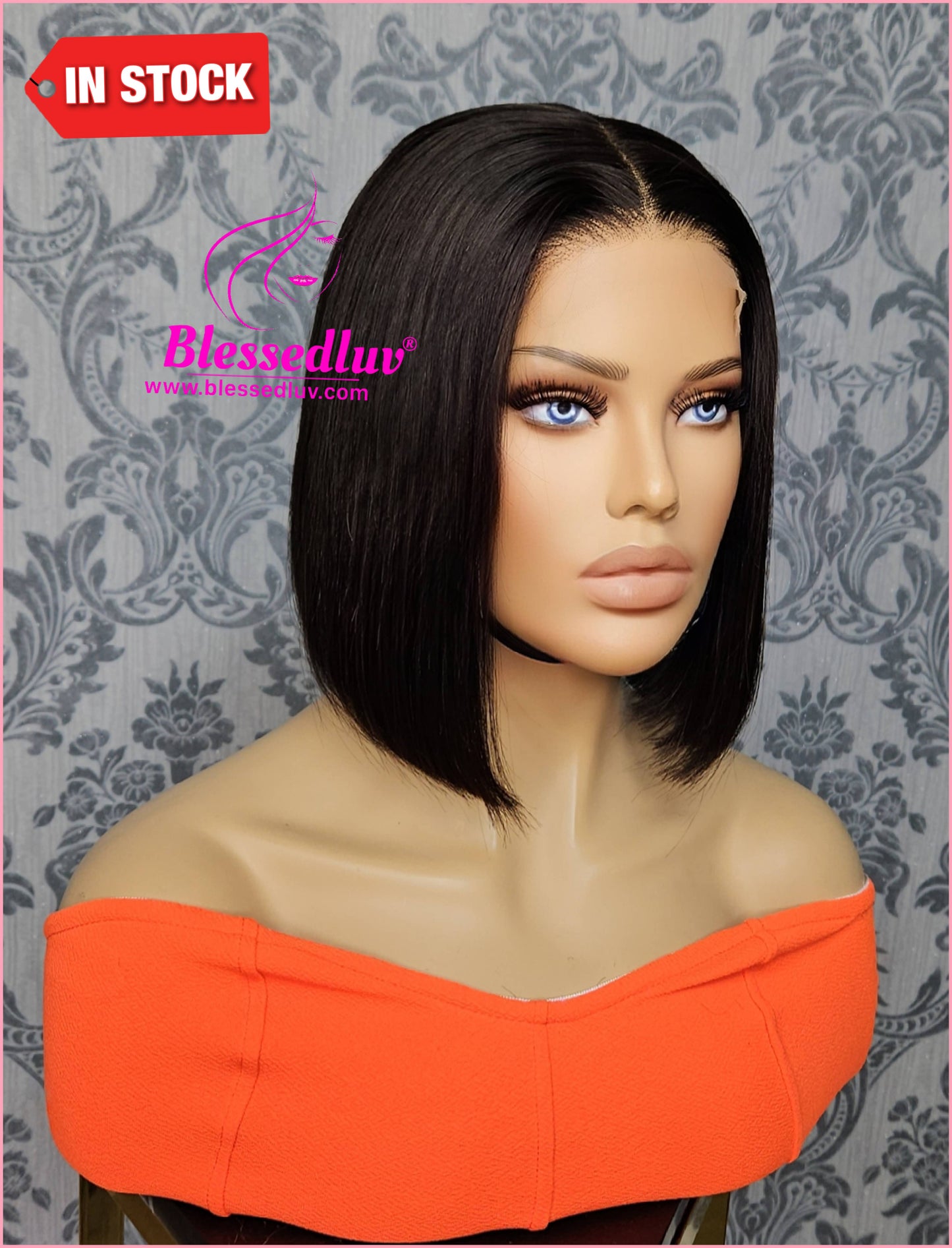 Keisha - 4x4 Double Drawn Lace Glueless Closure HD Wig Sale-Wig-Blessedluv.com-Brazilianweave.com