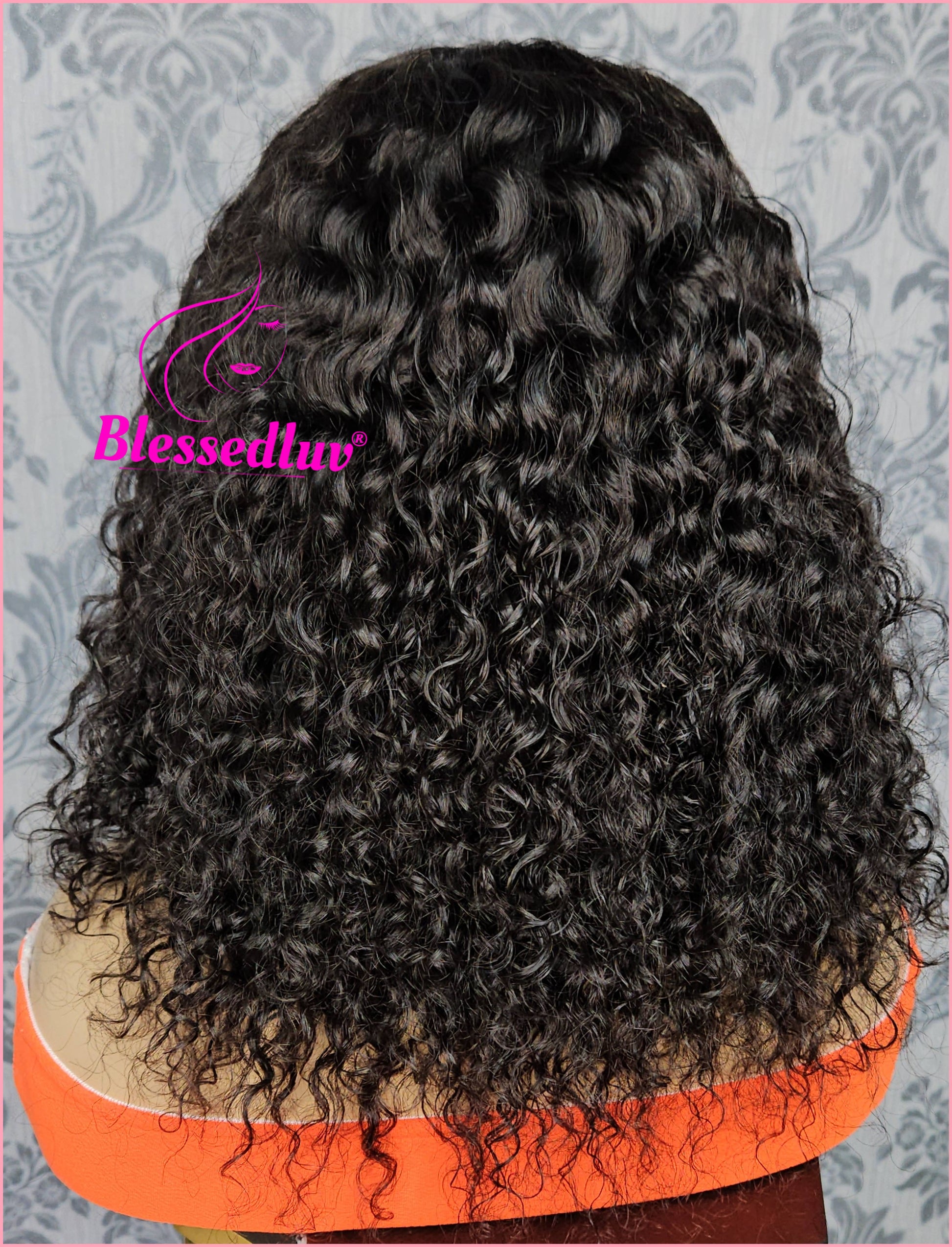 Lacey - Lacey - HD Lace Natural Curly Frontal Wig - Sale-WIG-Blessedluv.com-Brazilianweave.com