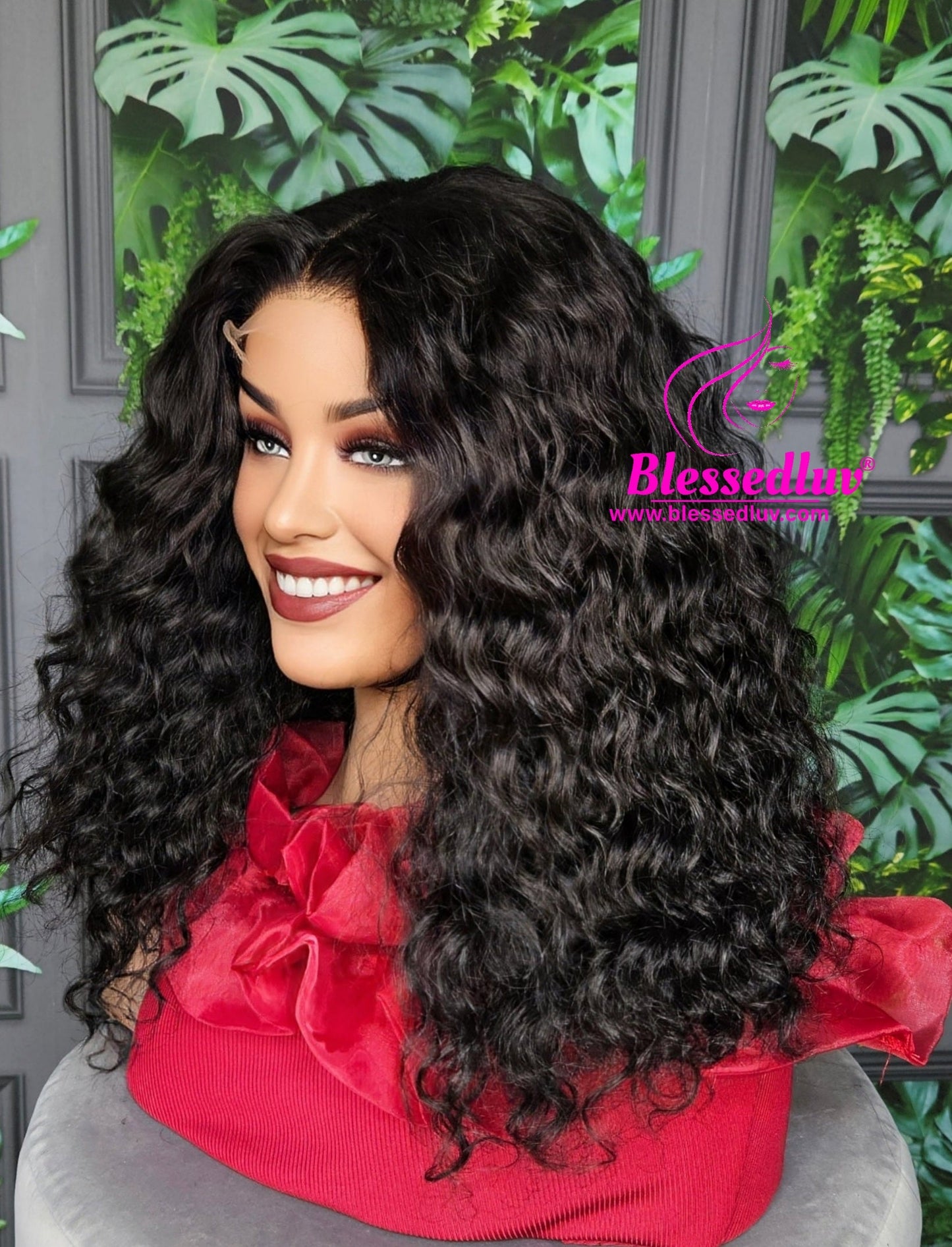 Chioma Luxury Premium - 300% Density Raw Double Drawn closure Wig-WIG-www.blessedluv.com-Brazilianweave.com