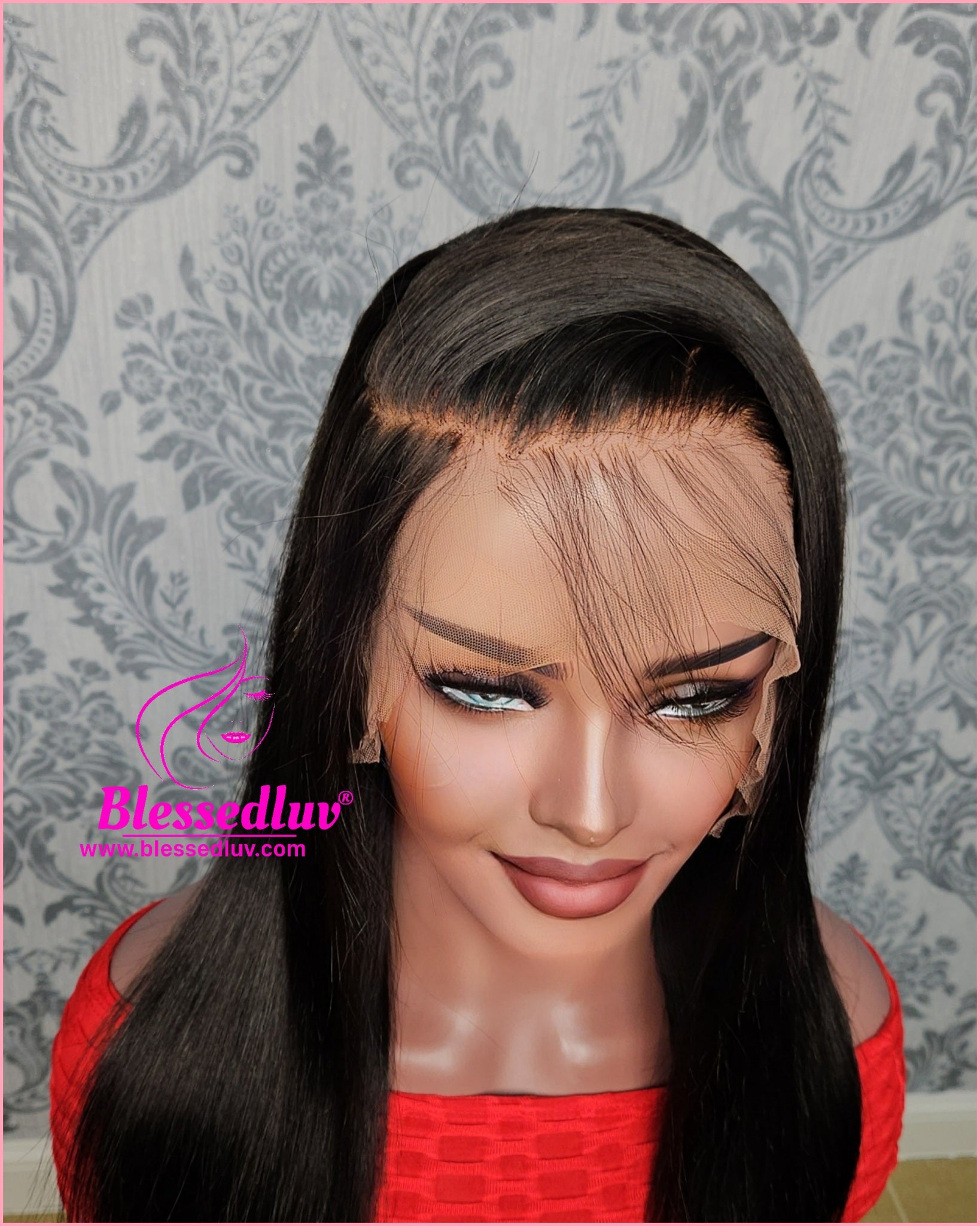 Nancy - HD Lace Frontal Straight Glueless Wig-Wig-Blessedluv.com-Brazilianweave.com