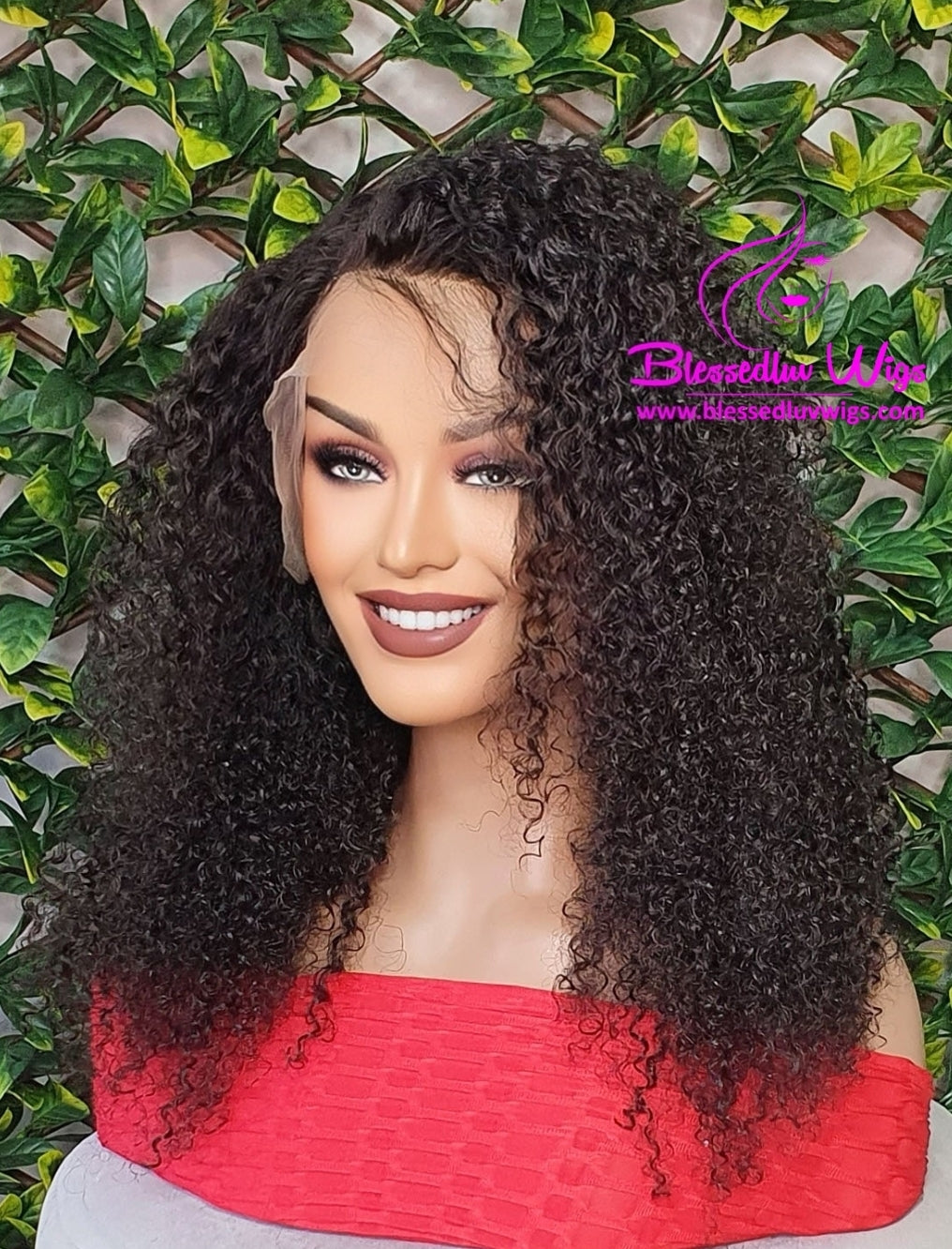 Ayla - Tight Curls Lace Frontal Wig Sale-sold-www.brazilianweave.com-Brazilianweave.com