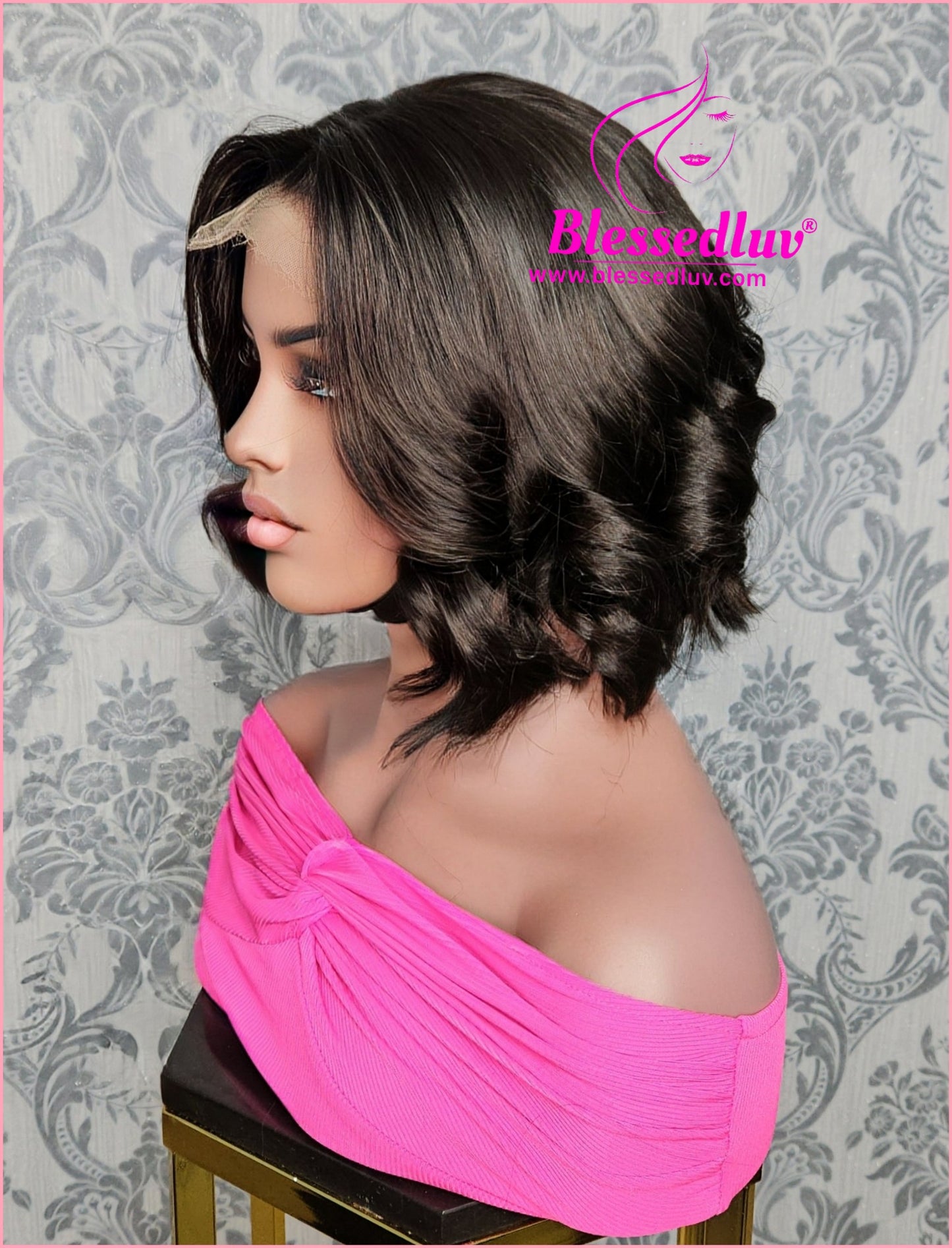 Amanda - 4x4 Double Drawn Lace Glueless Closure HD Wig - SALE-Wig-Blessedluv.com-Brazilianweave.com