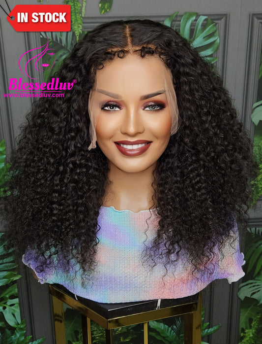Lily - 13x6 Glueless Natural Curls Frontal Wig-Wigs-www.blessedluv.com-Brazilianweave.com