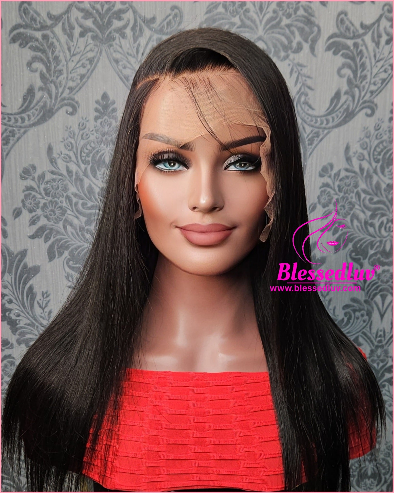 Nancy - HD Lace Frontal Straight Glueless Wig-Wig-Blessedluv.com-Brazilianweave.com