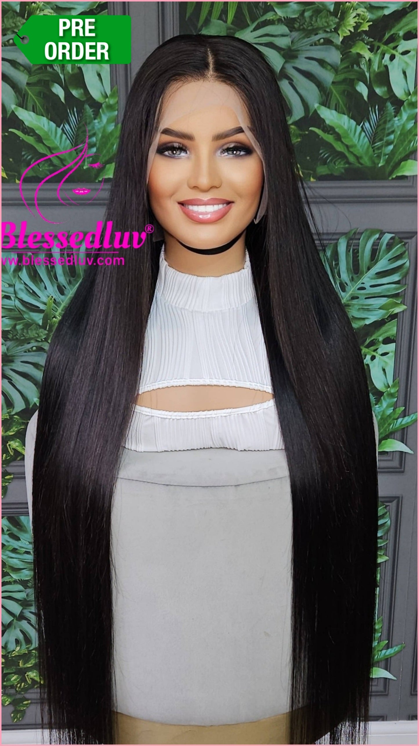 Eve - Luxury 36 Inch Wig Brazilian Human Hair