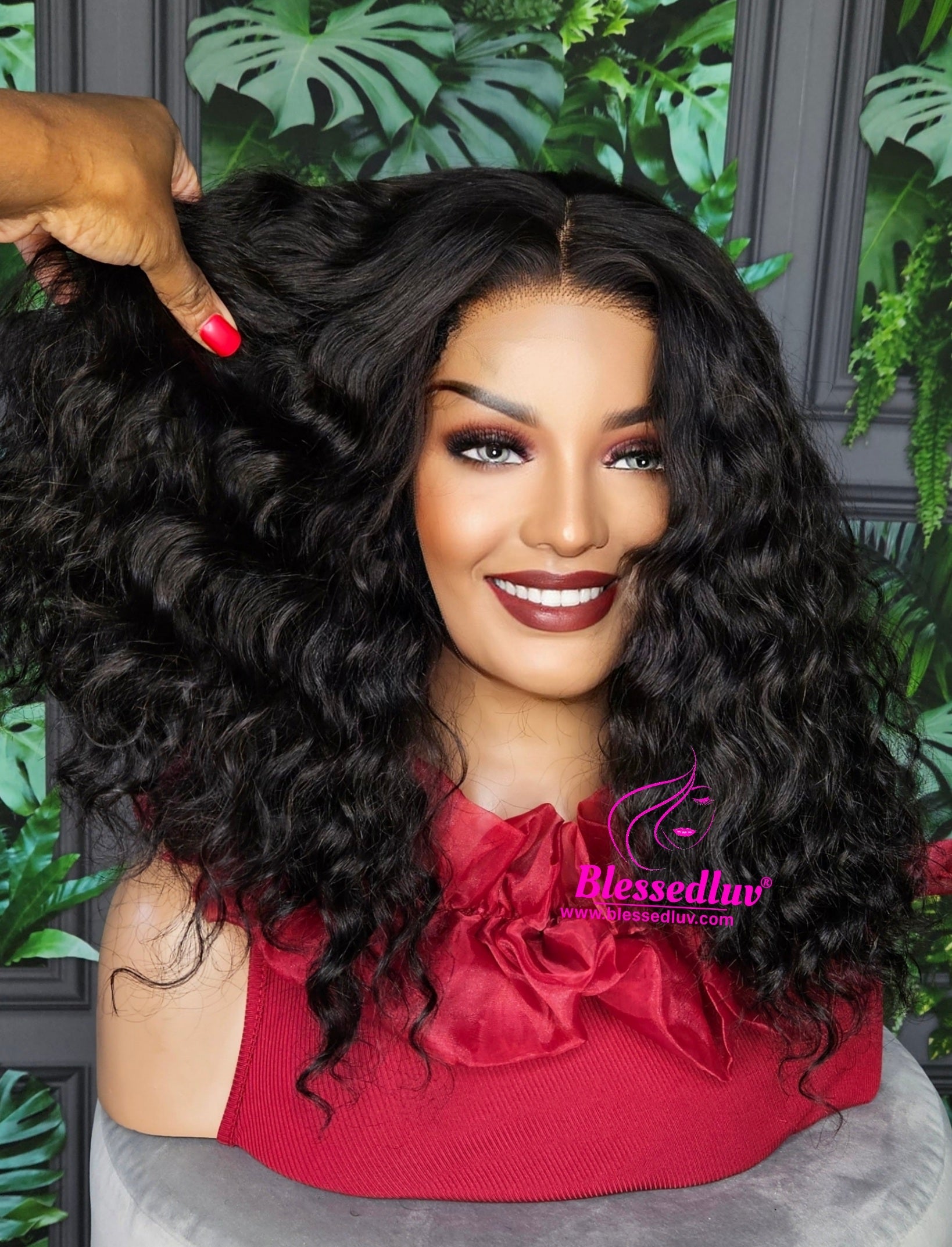 Chioma Luxury Premium - 300% Density Raw Double Drawn closure Wig-WIG-www.blessedluv.com-Brazilianweave.com