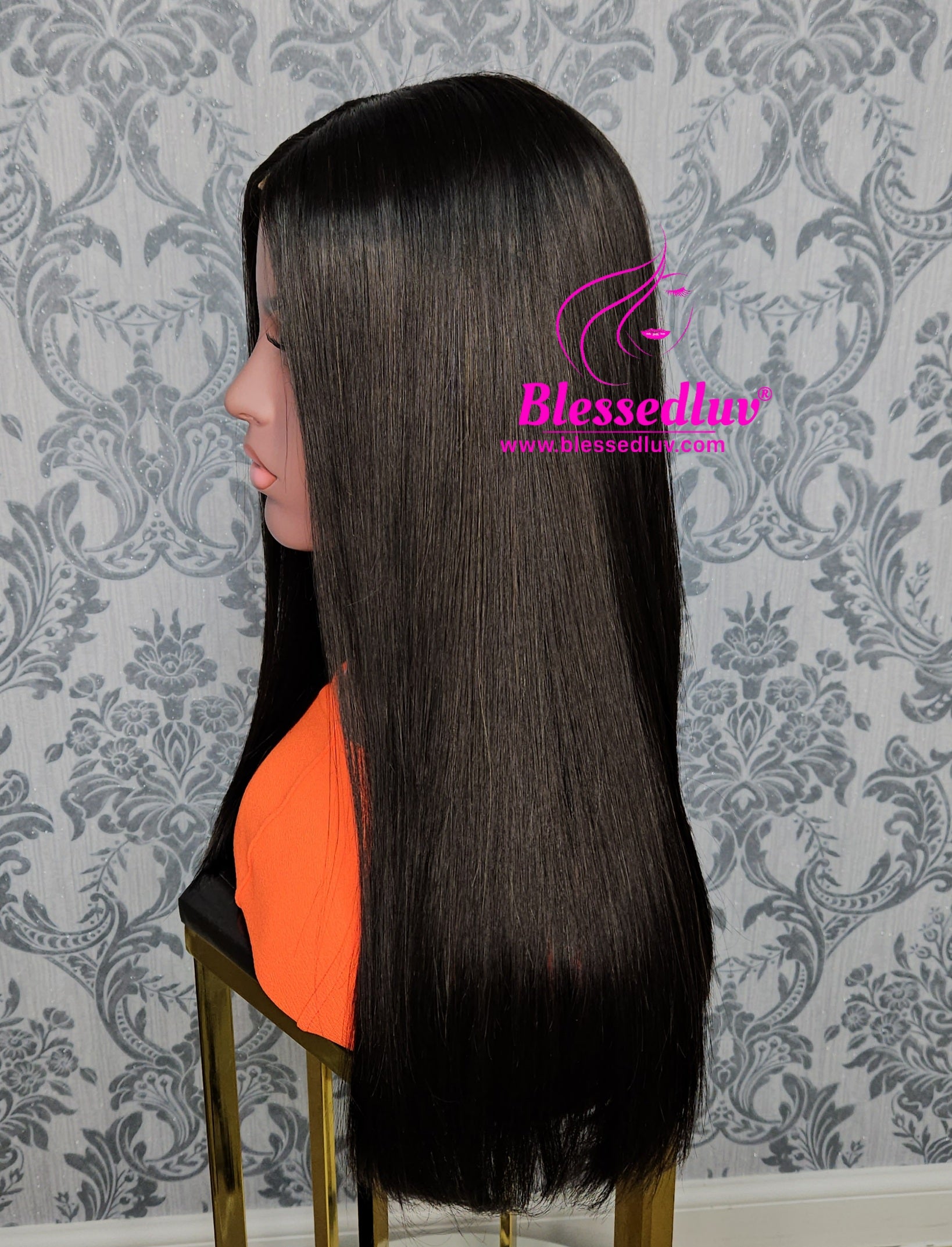 Chloe - Bone Straight HD Wig, Super Double Drawn Wig Sale-Wig-www.blessedluv.com-Brazilianweave.com