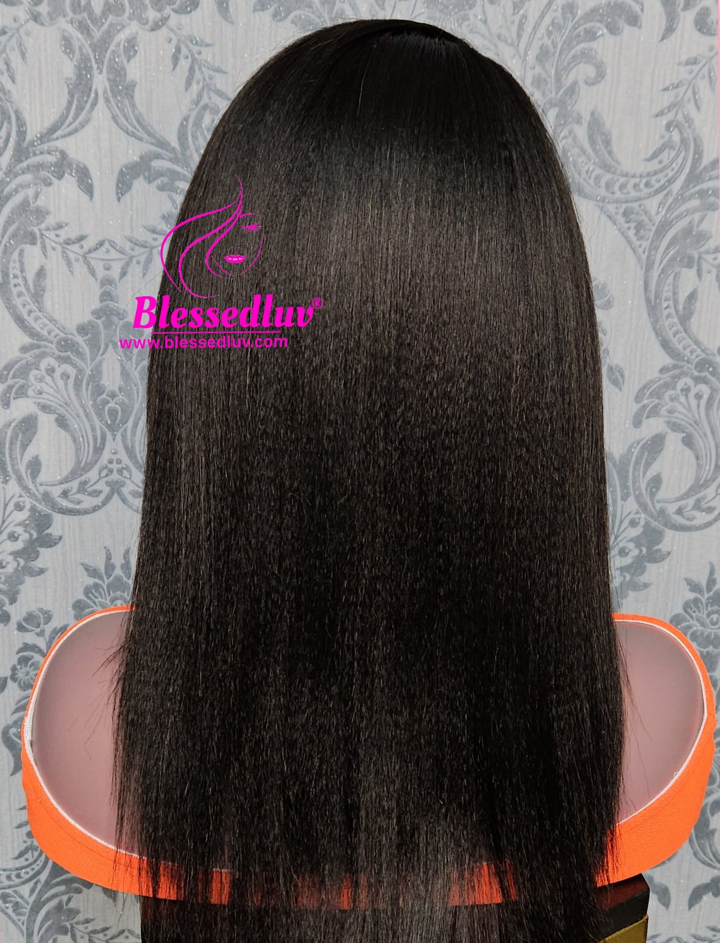 Adenike- Yaki Lace Frontal Glueless Wig-Wig-Blessedluv.com-Brazilianweave.com