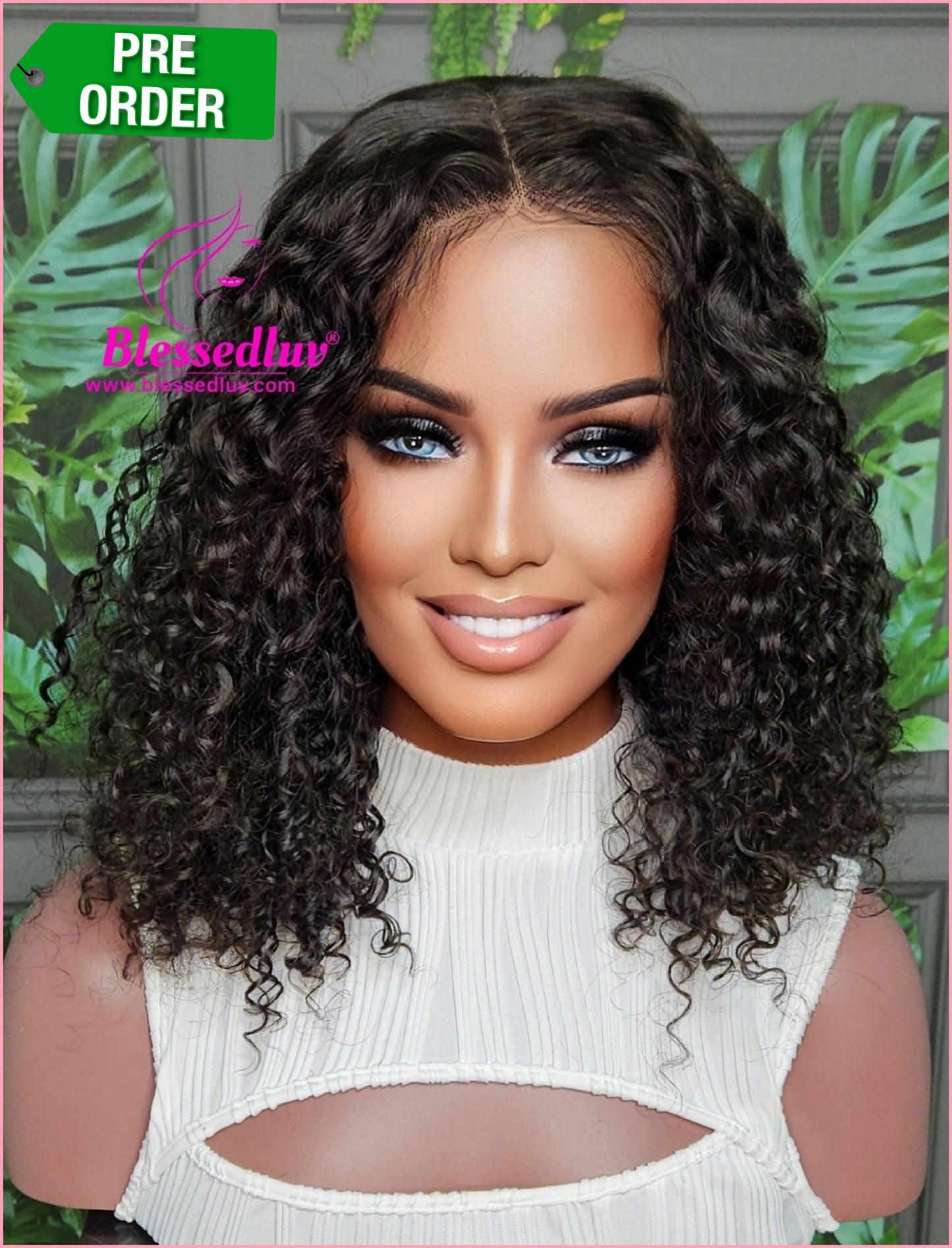 Mia In Destiny Curls -  Raw Hair HD Lace Closure Wig - Luxury Collection