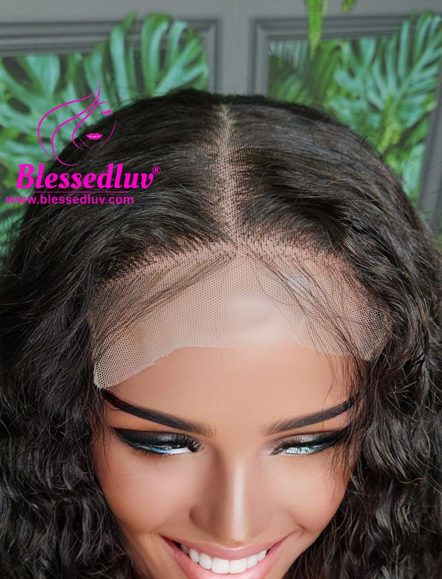 Celeste - 5x5 Glueless Curly Closure Wig-Wigs-www.blessedluv.com-Brazilianweave.com