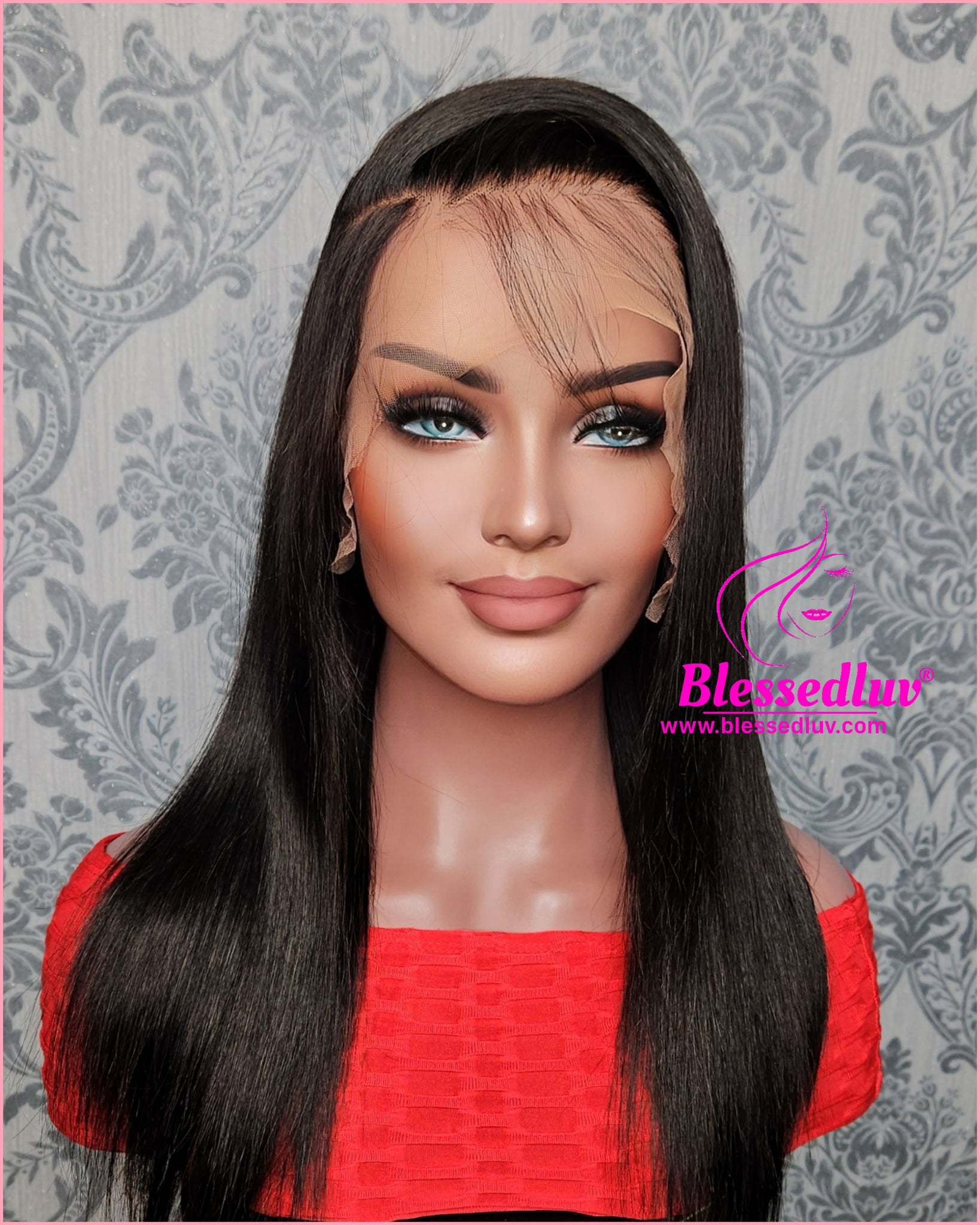 Nancy - HD Lace Frontal Straight Glueless Wig-Wig-Blessedluv.com-Brazilianweave.com