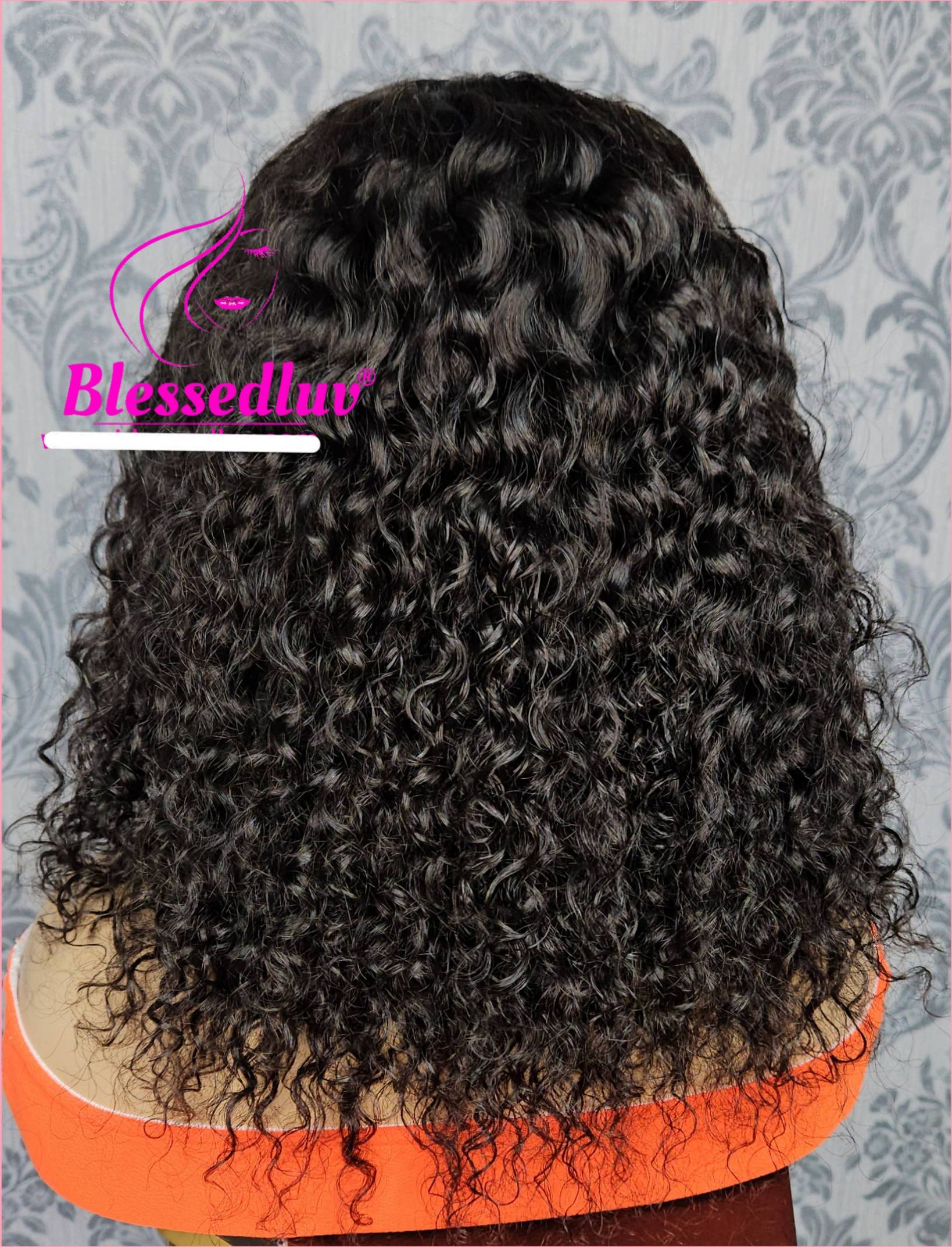 Lacey - HD Lace Natural Curly Frontal Wig - Sale-WIG-Blessedluv.com-Brazilianweave.com