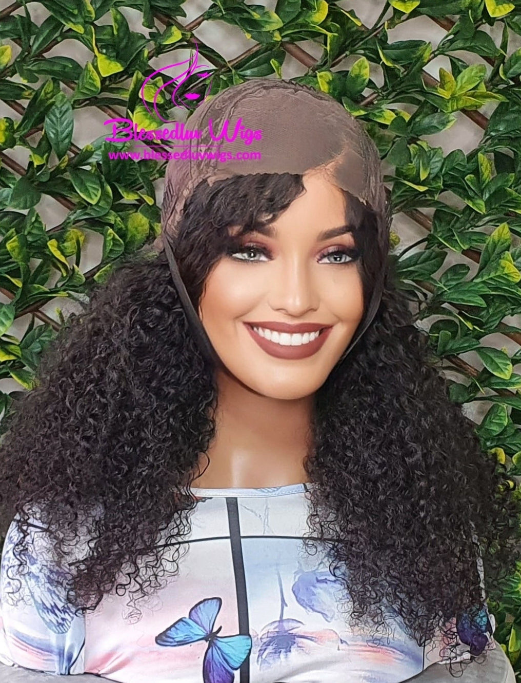 Peyton - Tight Curls Lace Closure Wig- Small Cap Sale-www.brazilianweave.com-Brazilianweave.com