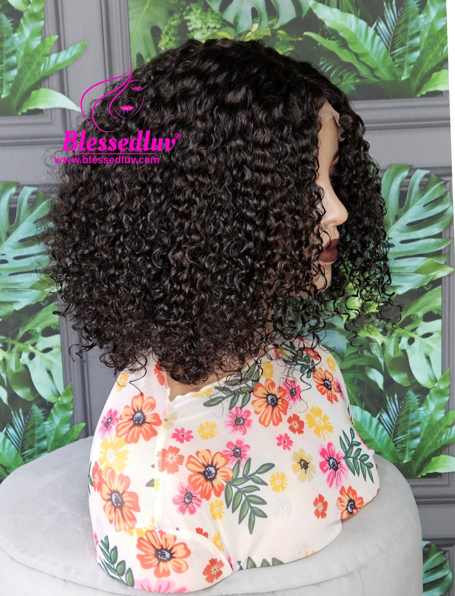 Cynthia - Raw Burmese Curly Closure Wig-Wigs-www.blessed.com-Brazilianweave.com