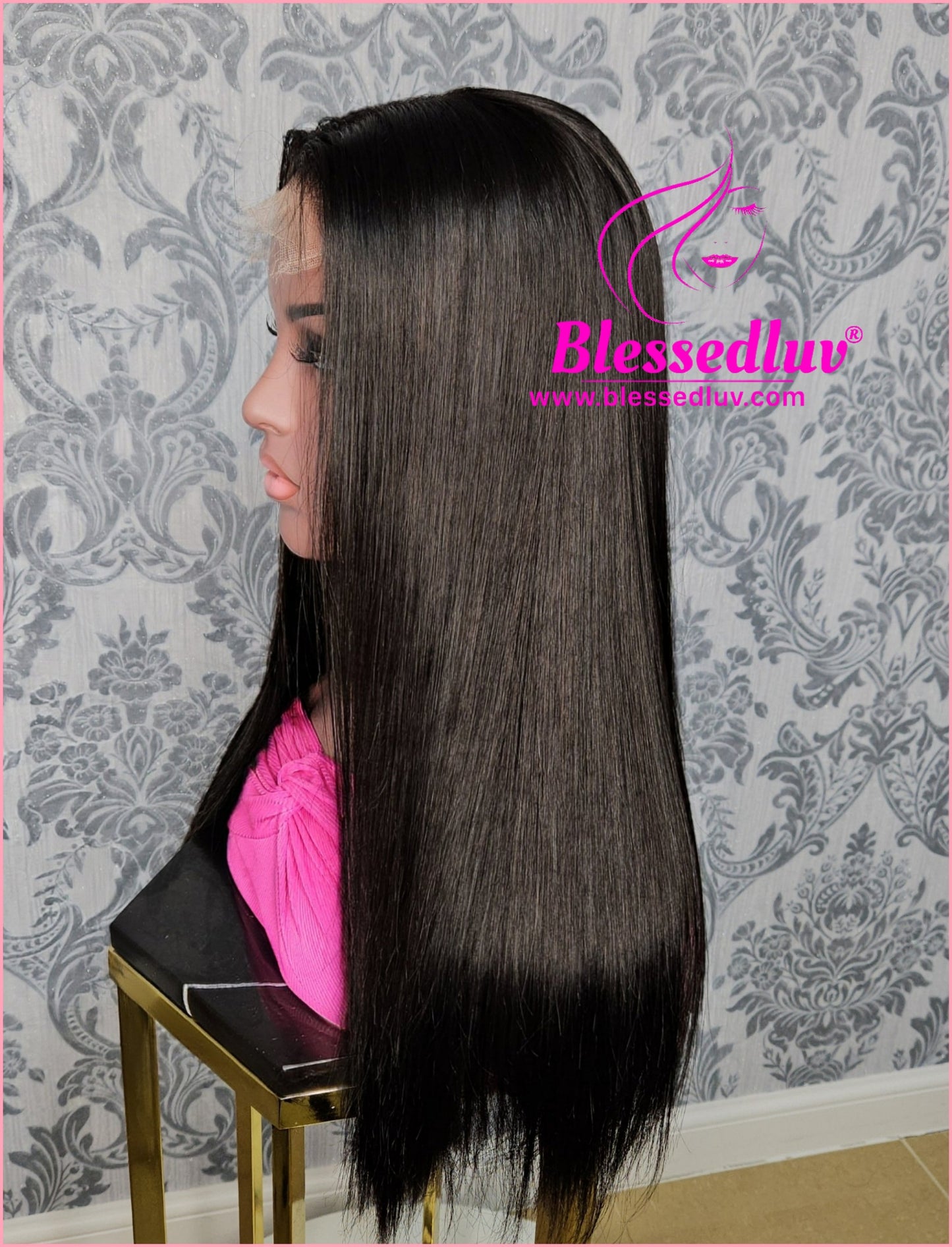 Wholesale Queen - Bone Straight HD Wig, Super Double Drawn- Wholesale-Wig-www.blessedluv.com-Brazilianweave.com