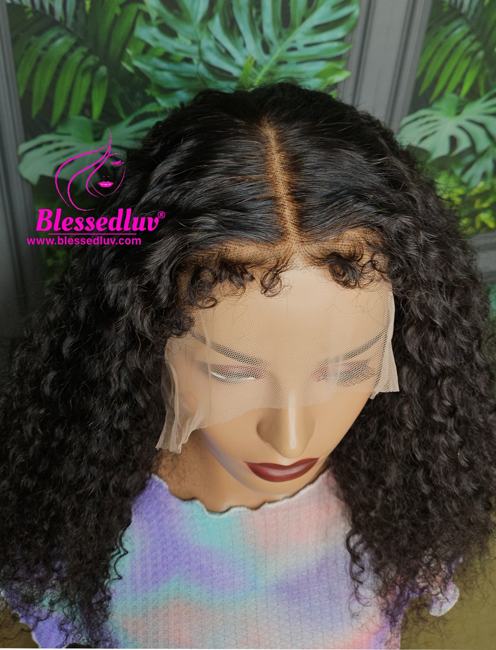 Lily - 13x6 Glueless Natural Curls Frontal Wig-Wigs-www.blessedluv.com-Brazilianweave.com