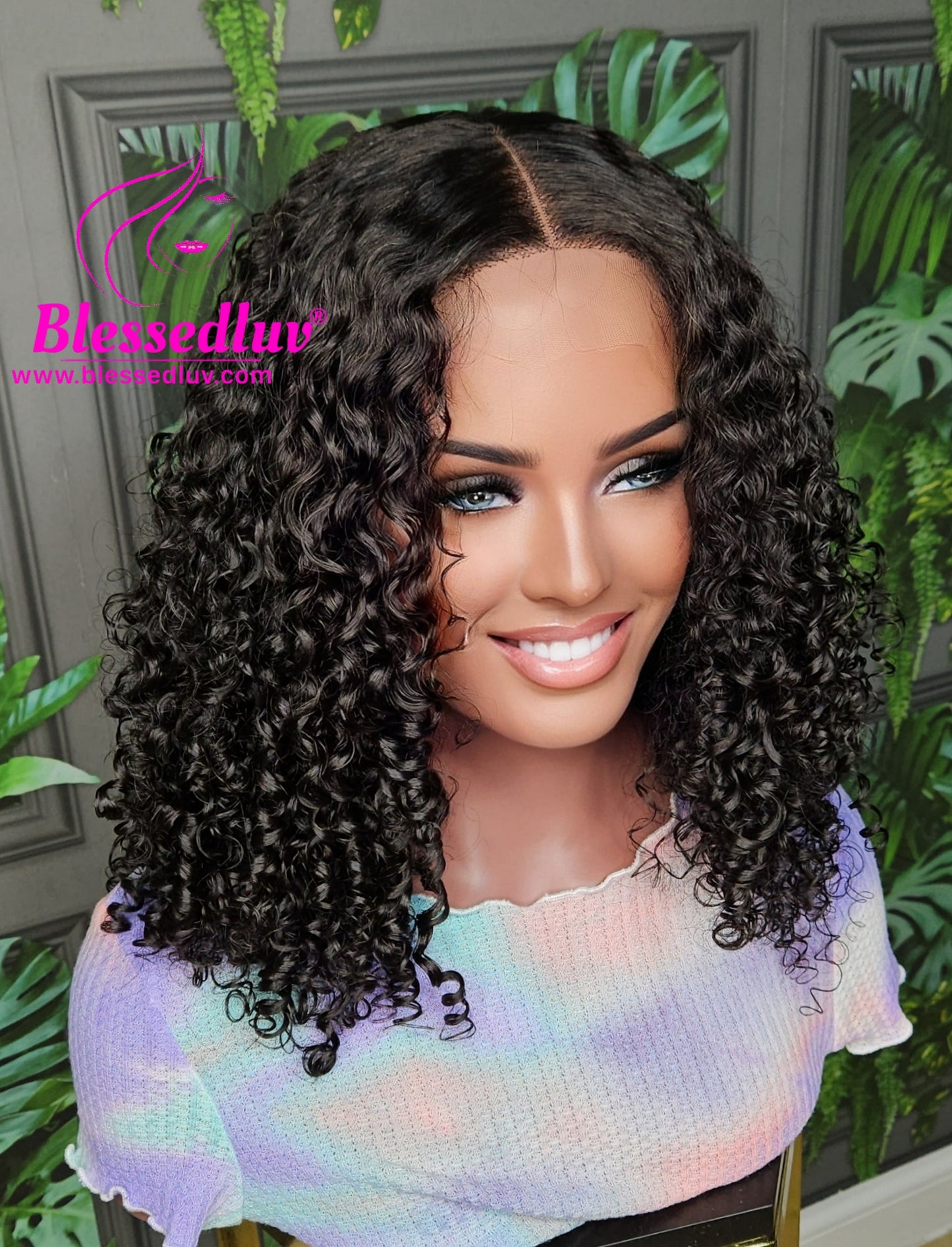 Amy in Destiny Curls - Raw Curly Hair HD Lace Closure Wig-WIG-www.blessedluv.com-Brazilianweave.com