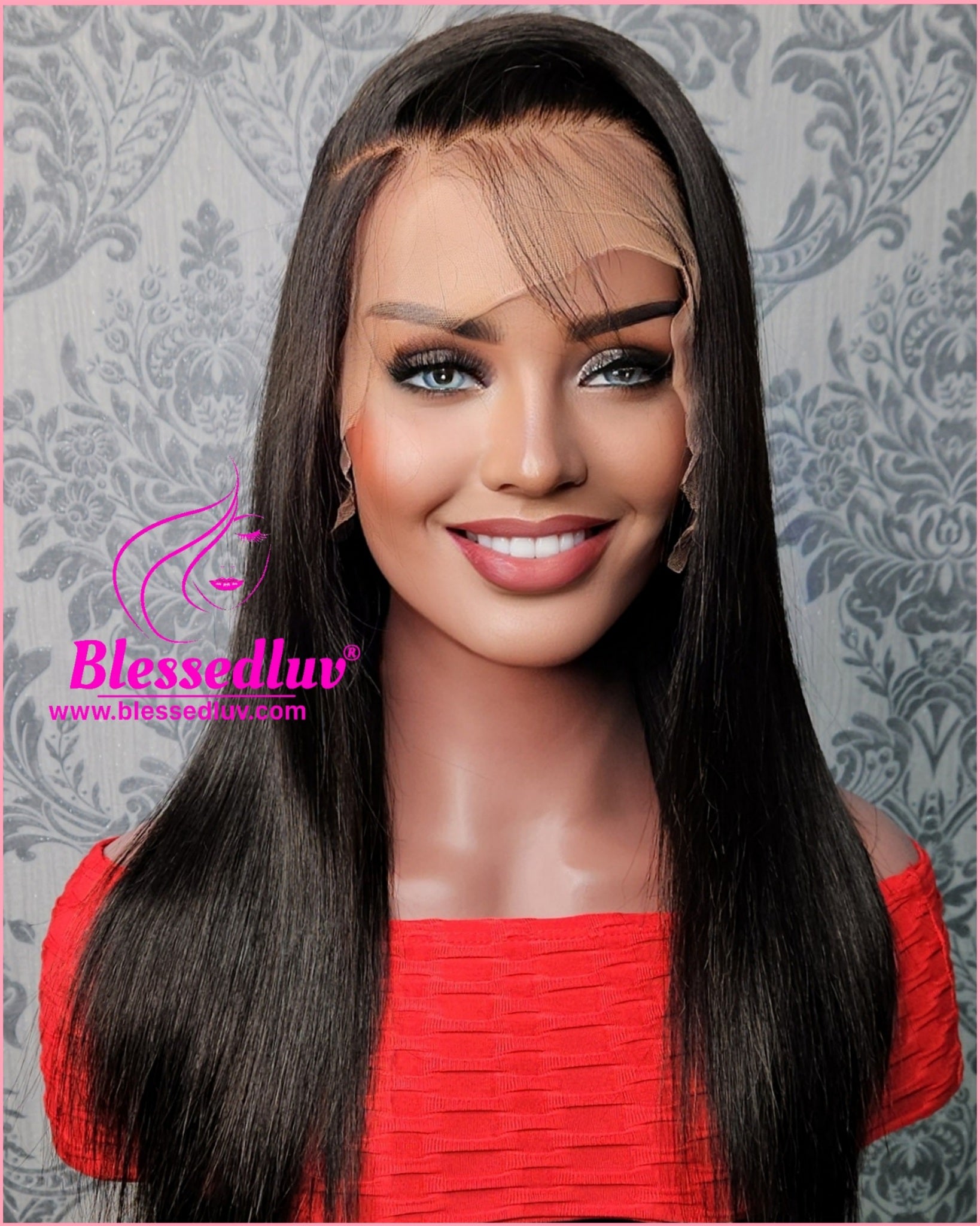 Nancy - HD Lace Frontal Straight Glueless Wig-Wig-Blessedluv.com-Brazilianweave.com