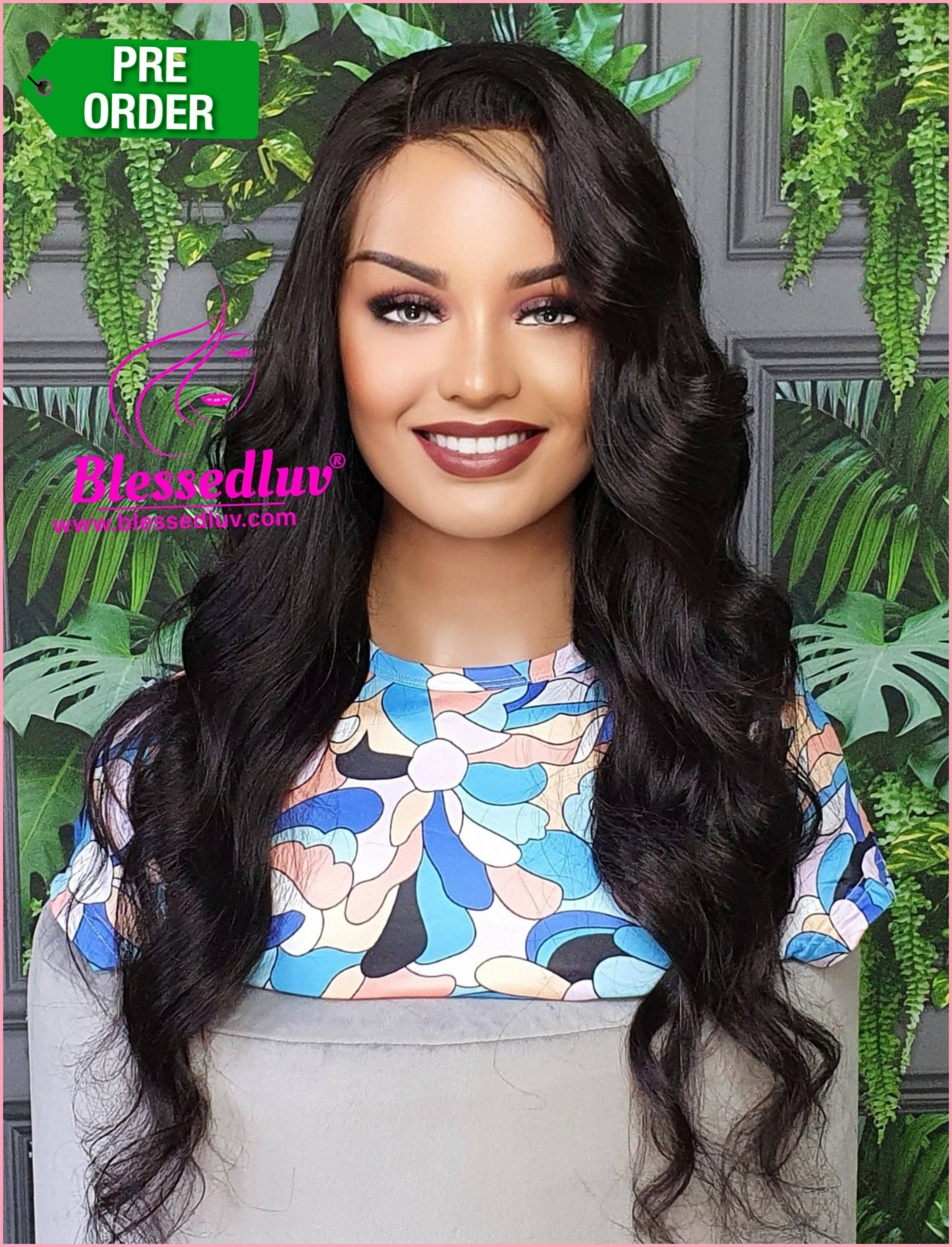 Beauty - Silk Base Closure Wig Raw Brazilian Hair