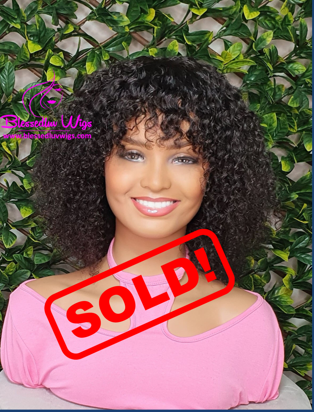 Jade - Curly Blunt bob Brazilian Lace Closure Wig-Wigs-www.brazilianweave.com-Brazilianweave.com